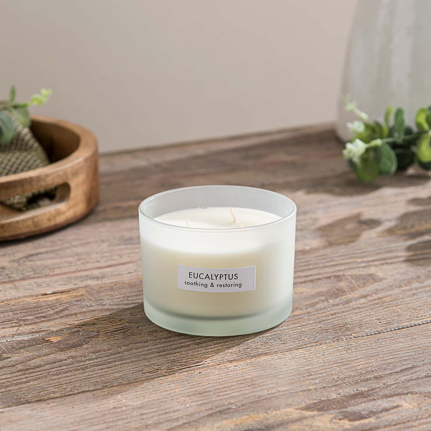 Eucalyptus Soy Wax Blend Multi Wick Candle