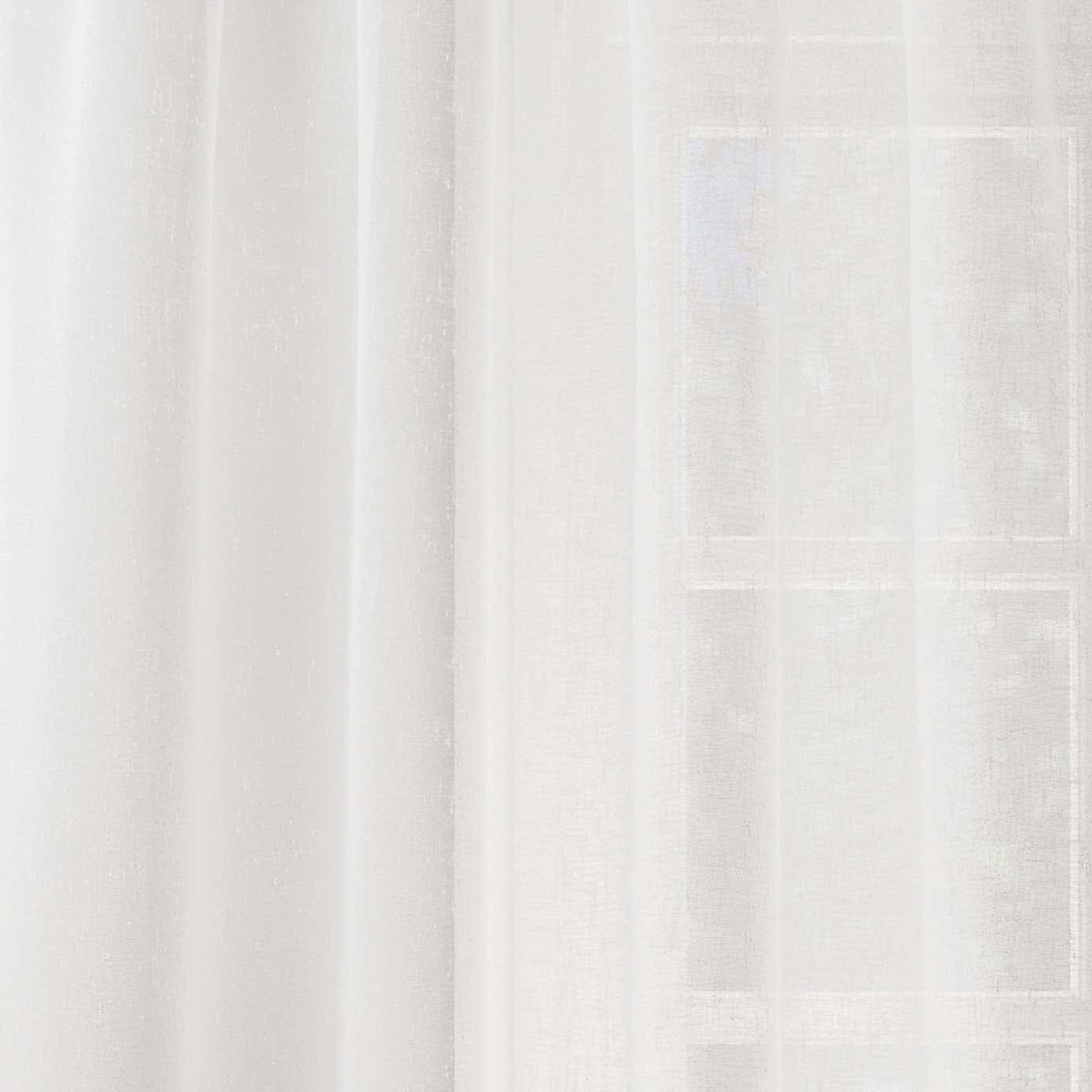 Boucle Tape Top Single Voile Panel