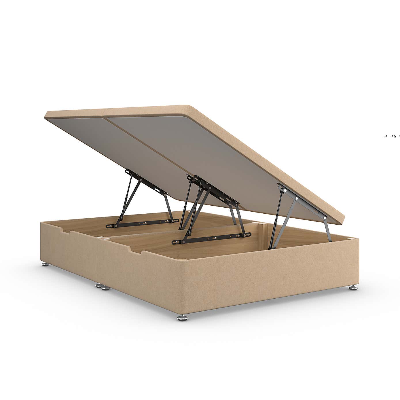 Side Tweed Ottoman Base