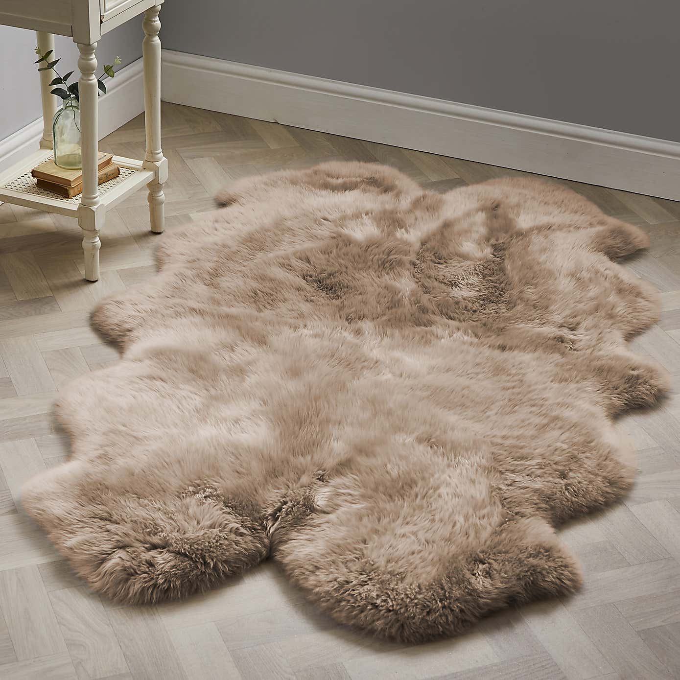Quad Sheepskin Rug