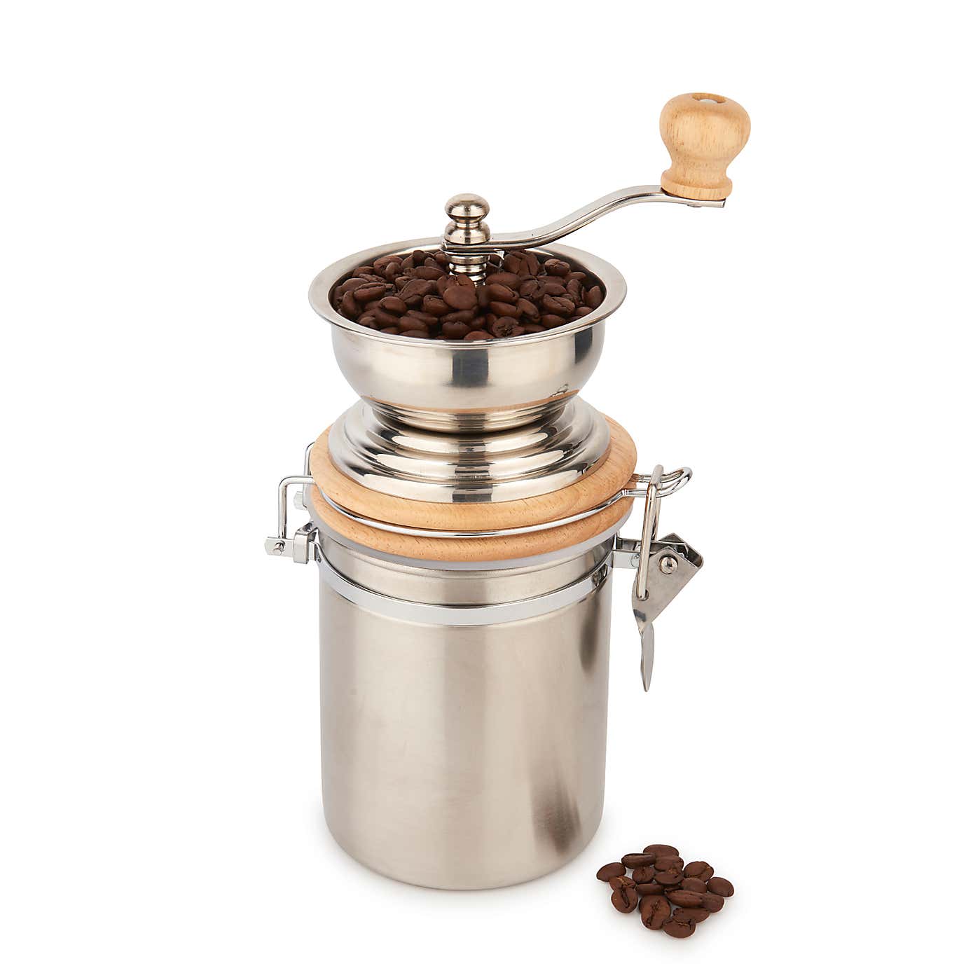 La Cafetiere Hand Operated Stainless Steel Coffee Mill