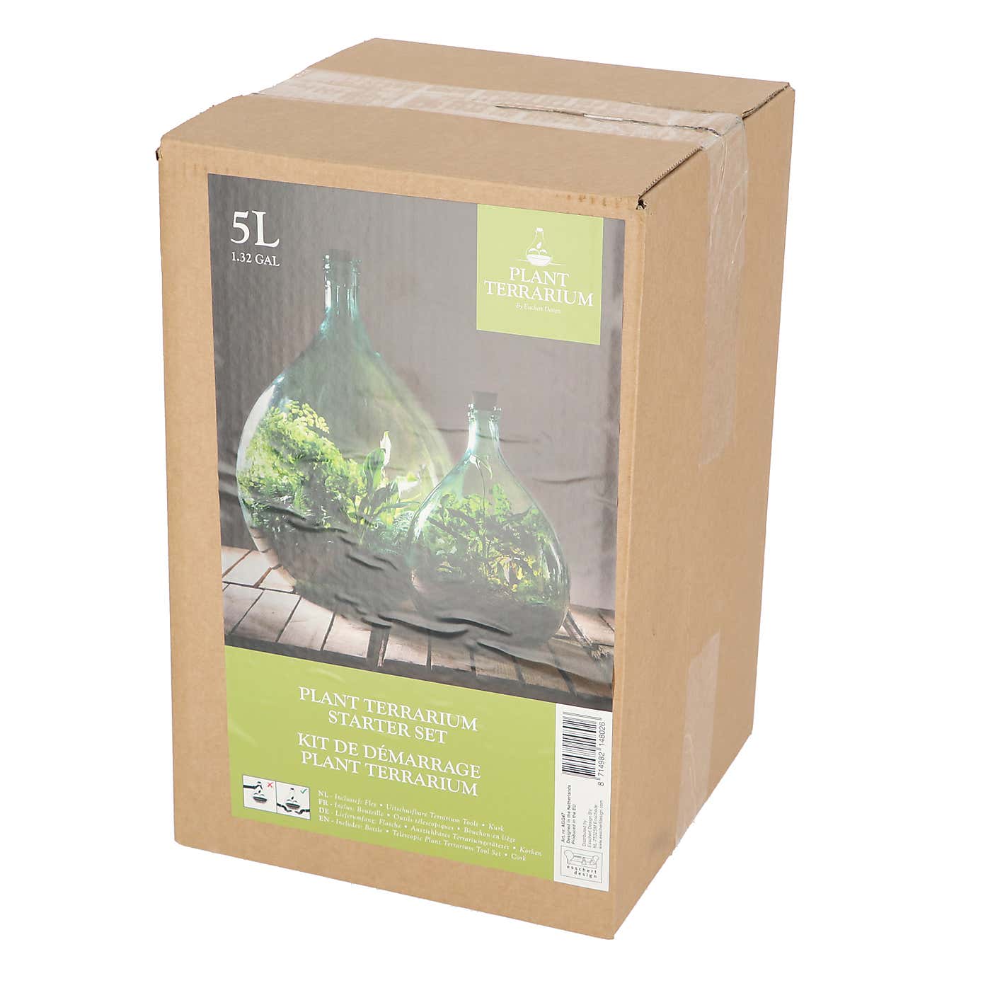 Fallen Fruits 5L Terrarium Bottle and Tools Set