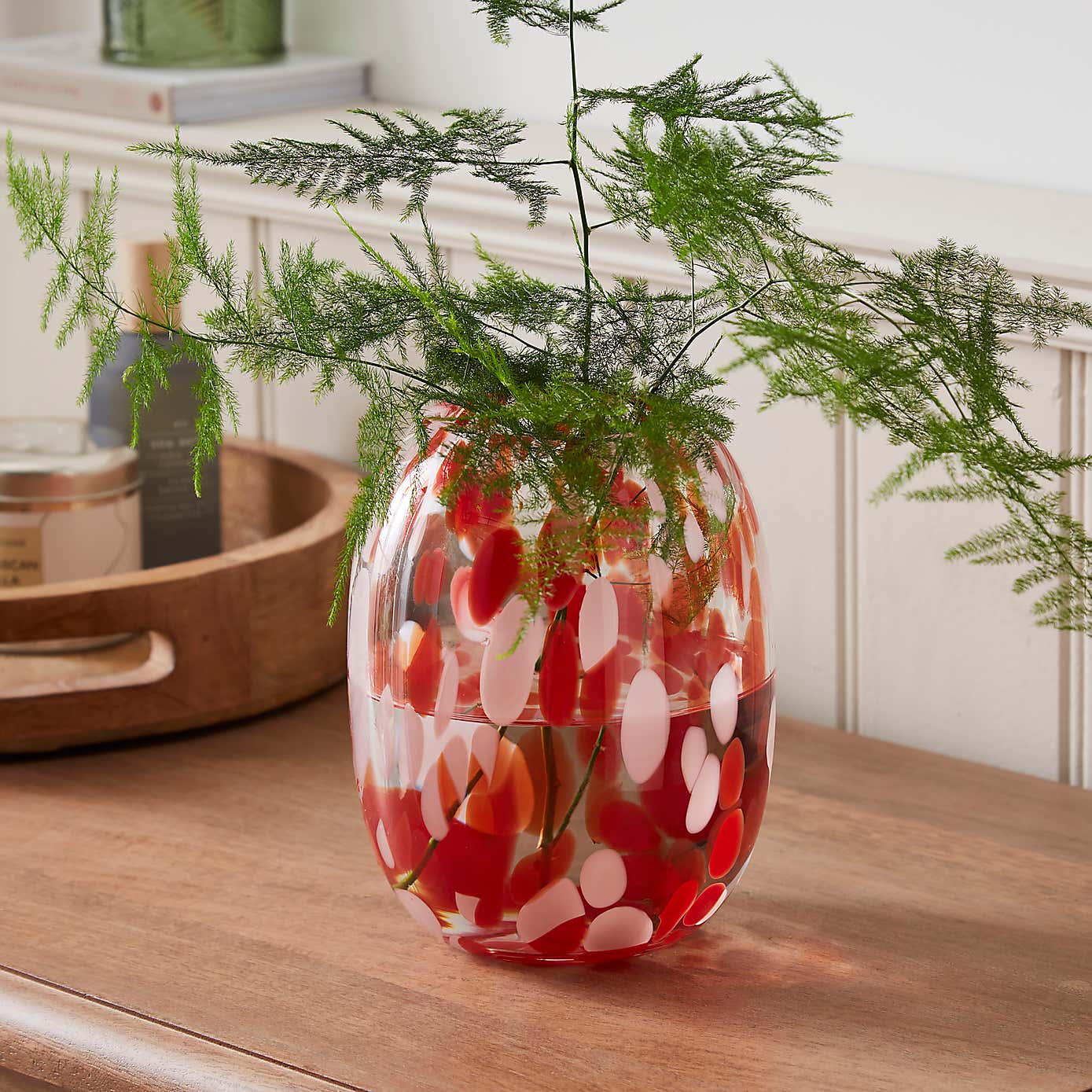 Confetti Glass Vase