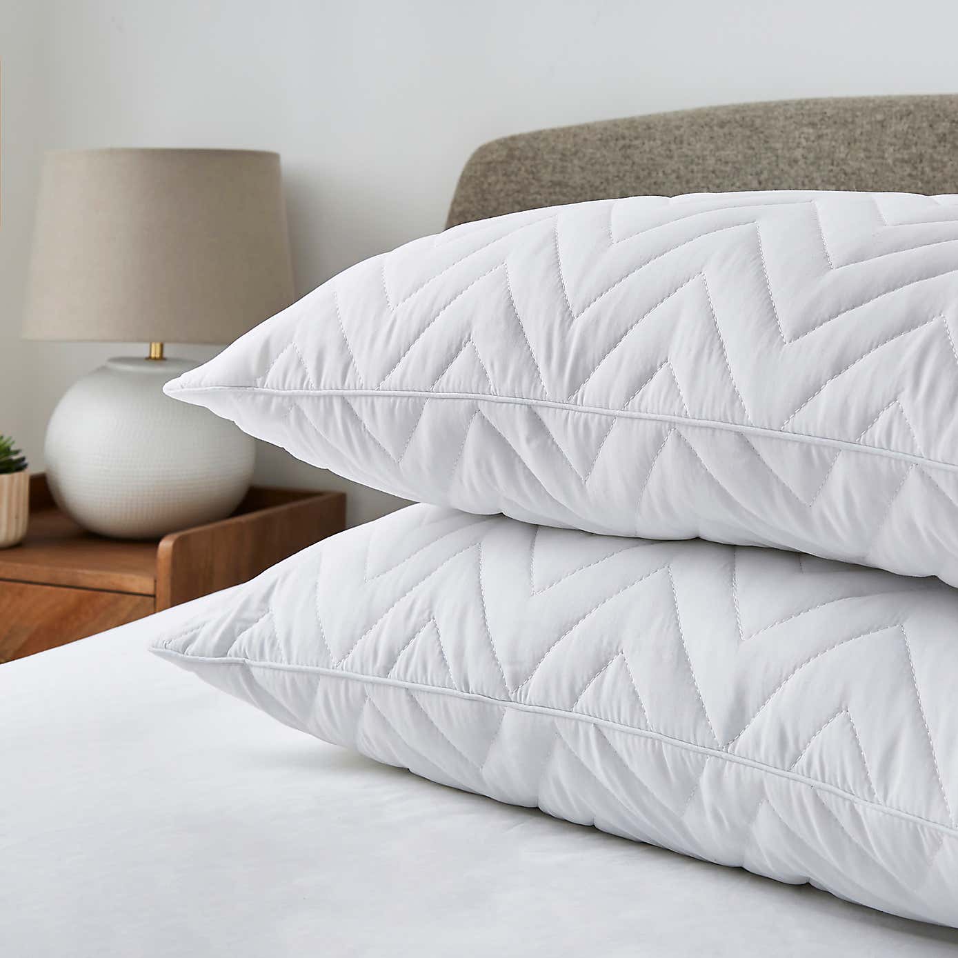 Fogarty Pack of 2 Temperature Balance Side Sleeper Pillows