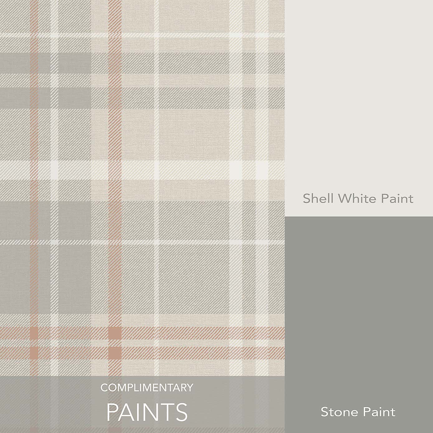 Woven Check Hybrid Tactile Wallpaper