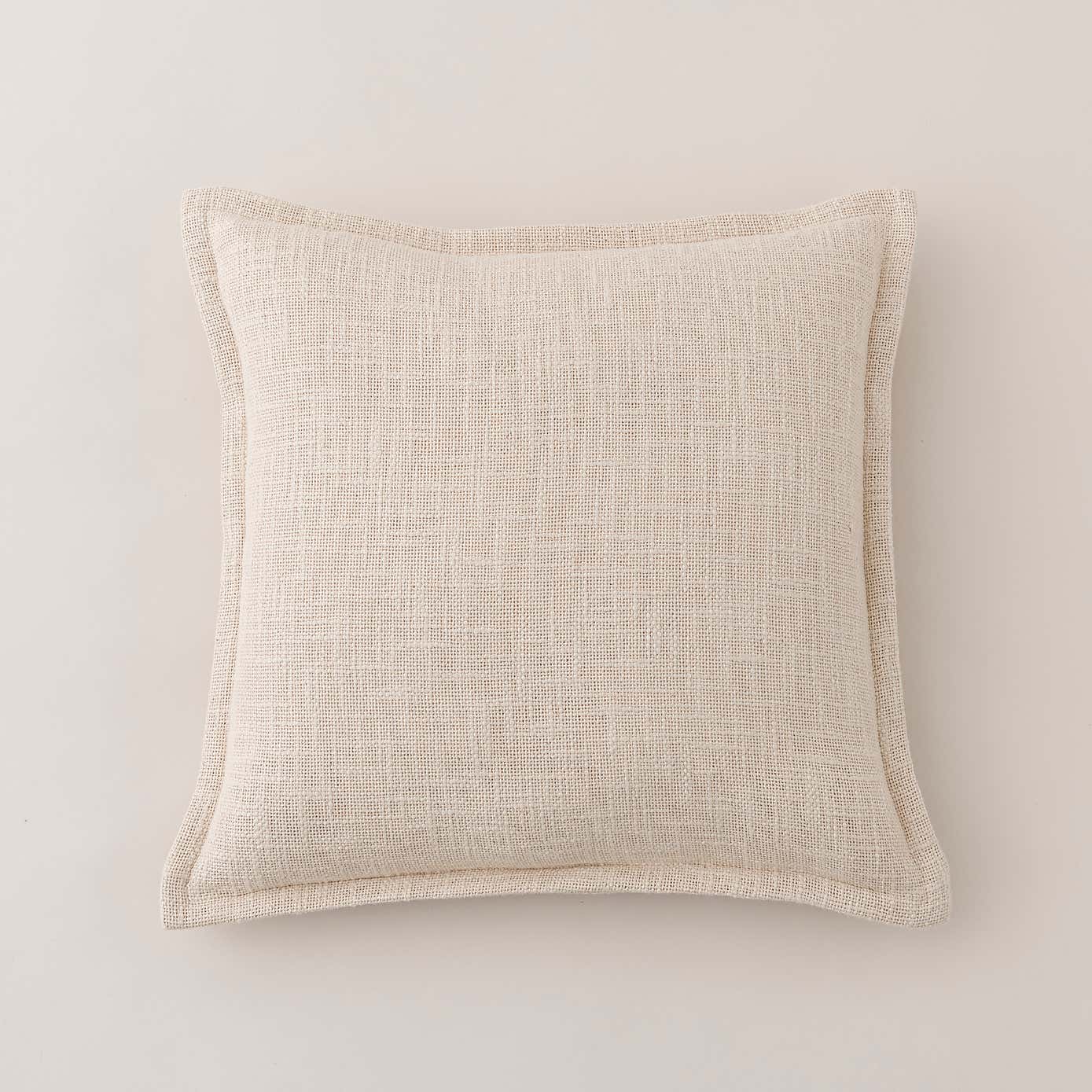 Westcott Cotton Velvet Slub Square Cushion