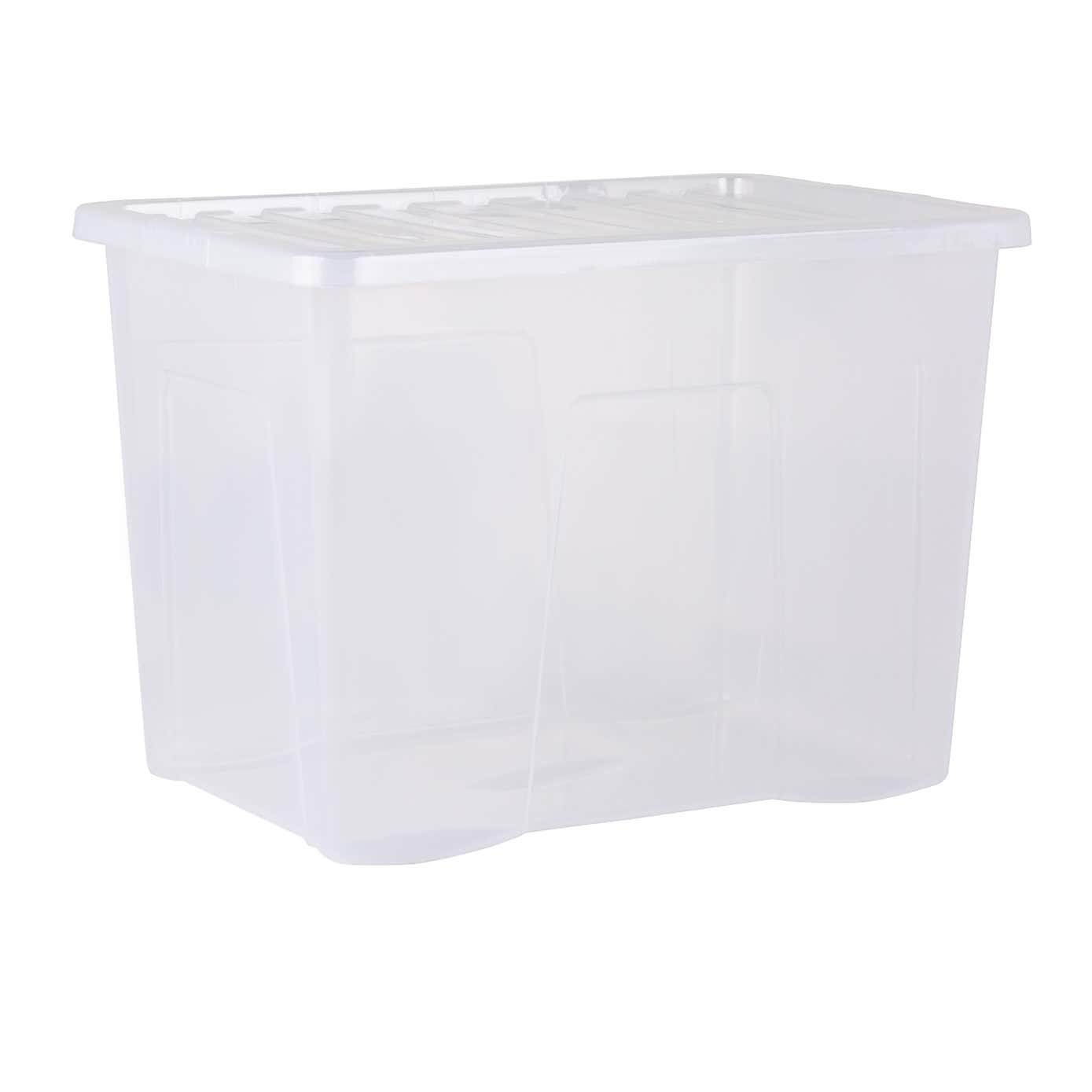 Wham Crystal Set of 4 Storage Boxes & Lids