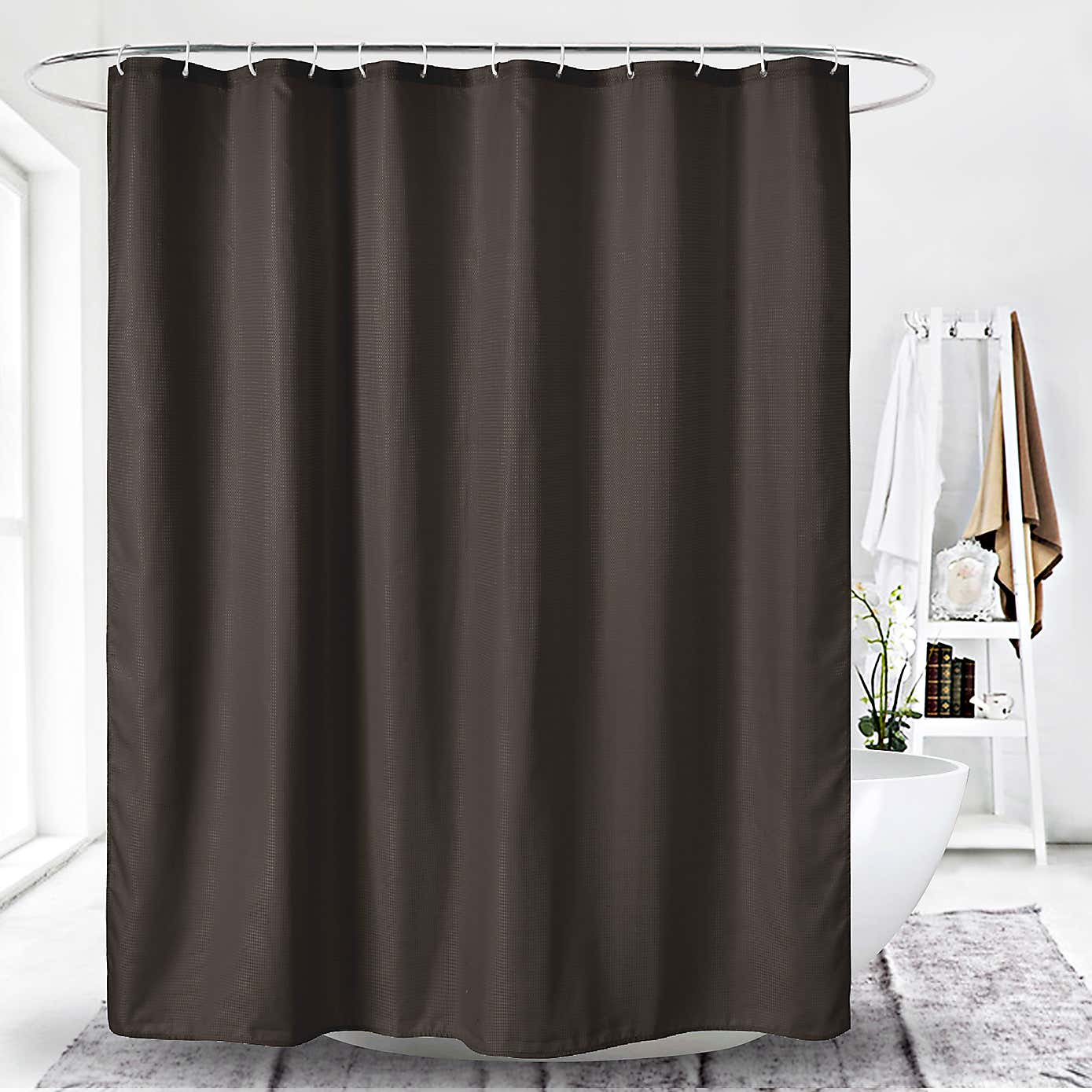 Waffle XL Shower Curtains