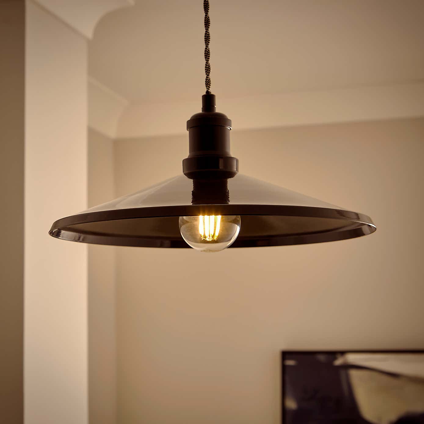 Denver Shallow Easy Fit Pendant Shade