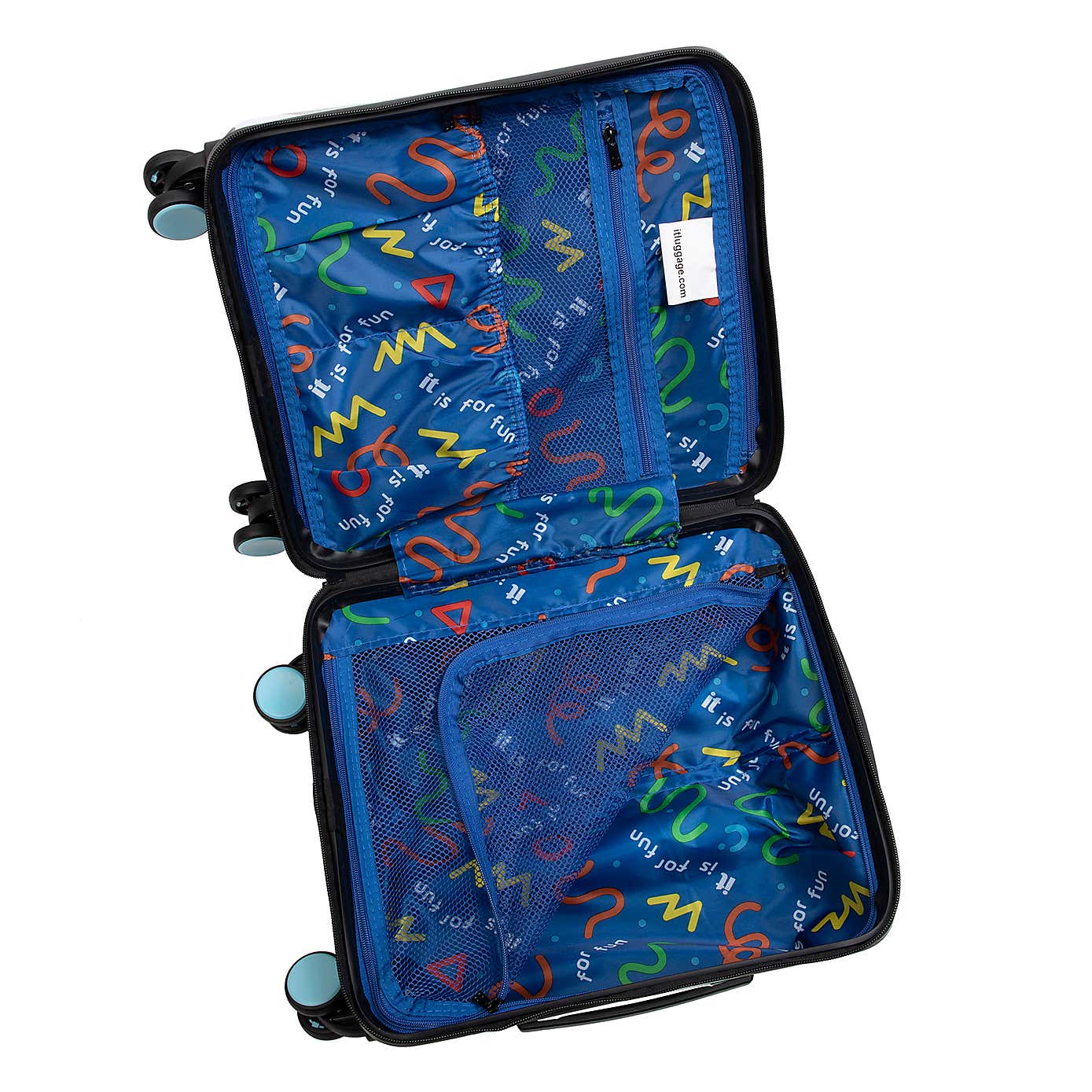 IT Luggage Liquified Gamer Kids Suitcase
