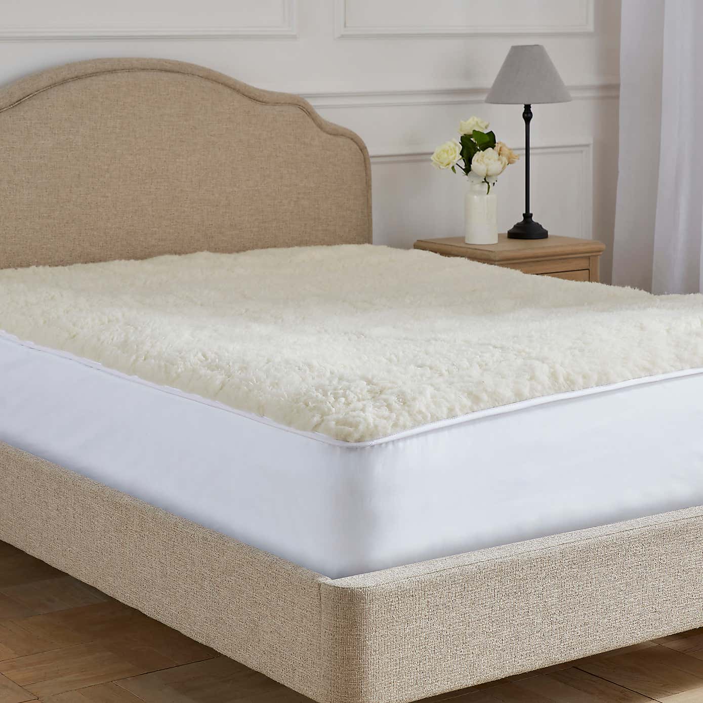 Dorma Luxury Wool Reversible Mattress Topper