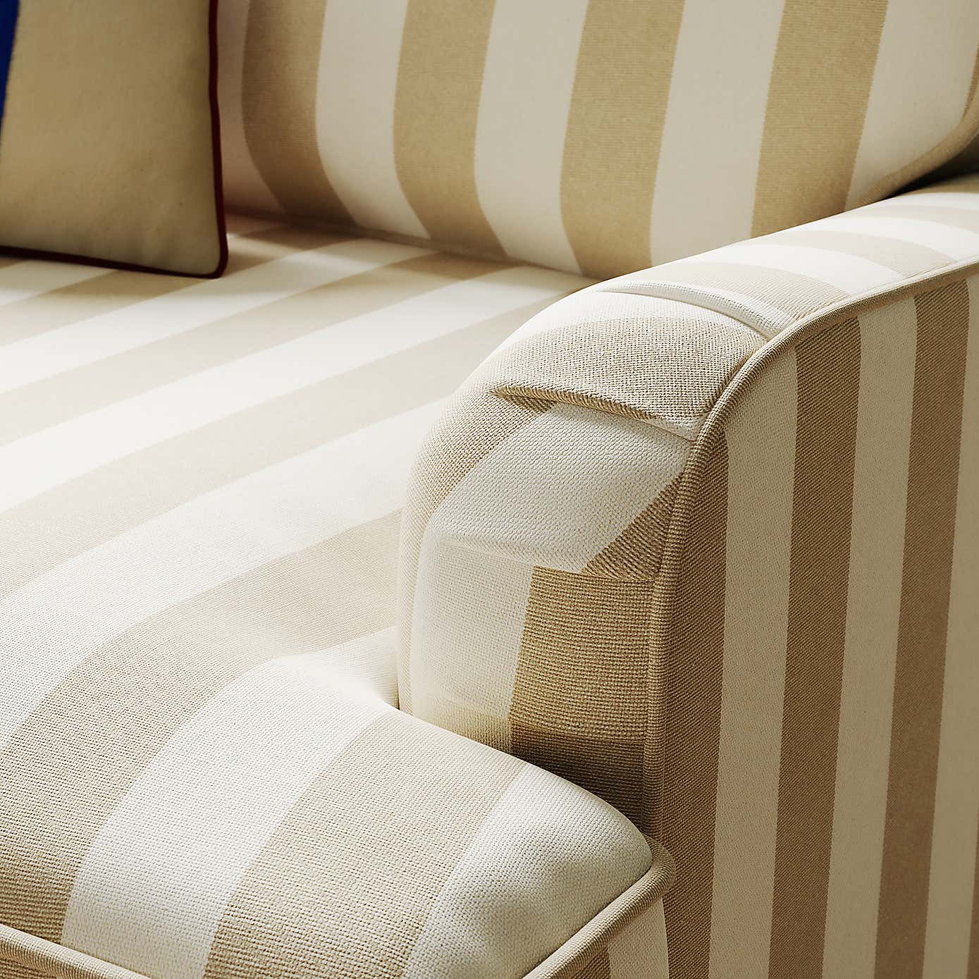 Woven Stripe Fabric Sample