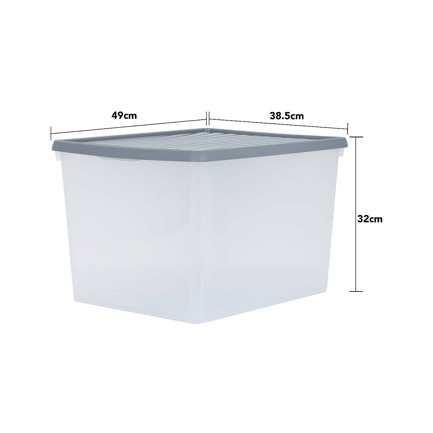 Wham Box Set of 3 Stackable Boxes & Lids