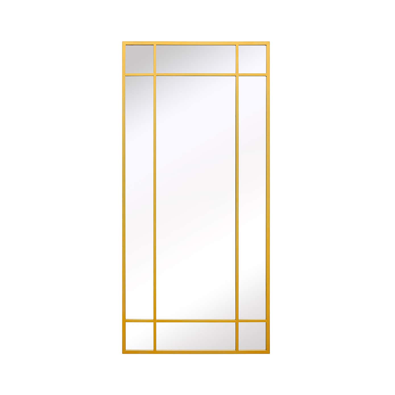 Penestra Modern Rectangle Indoor Outdoor Wall Mirror
