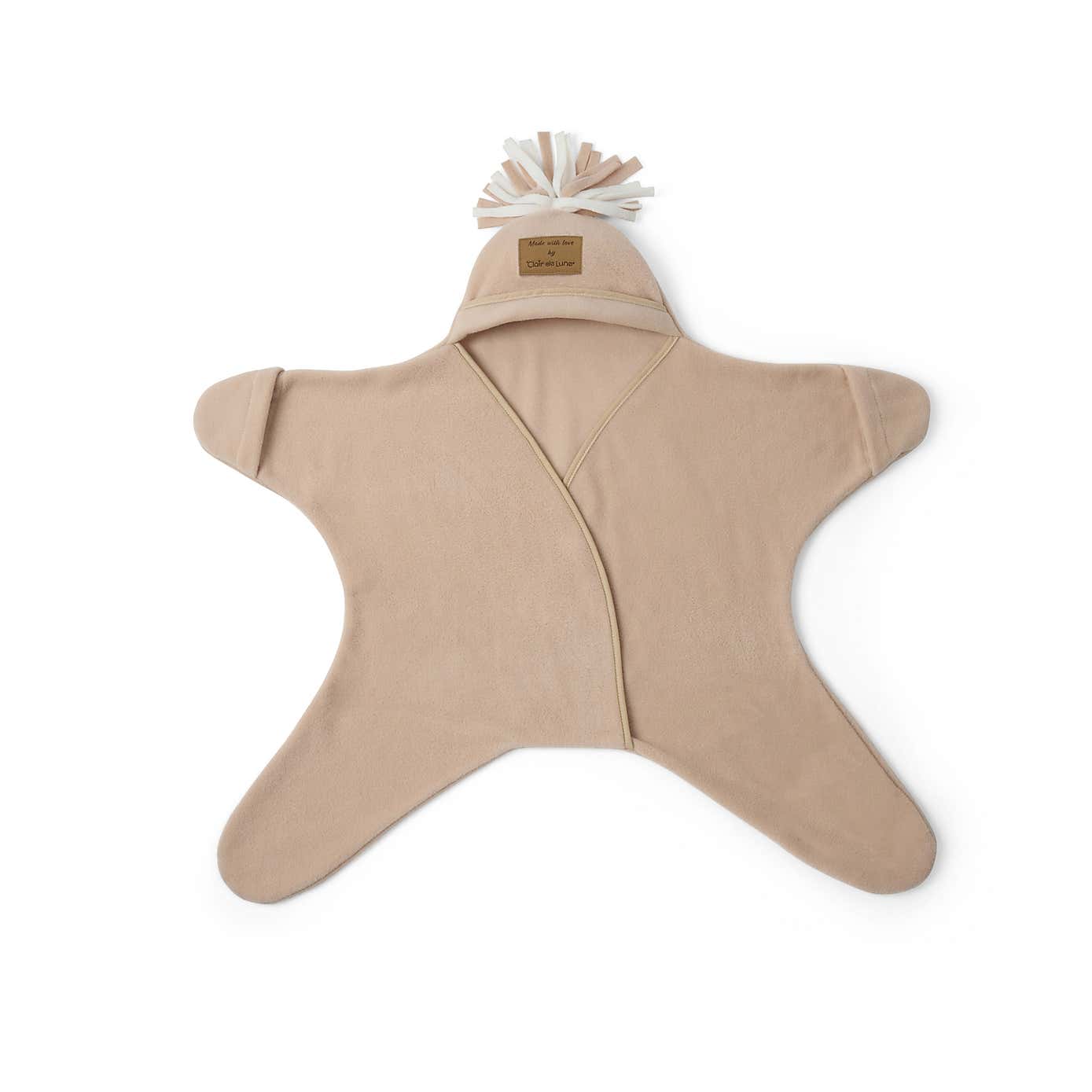 Clair de Lune Star Fleece Wrap Blanket