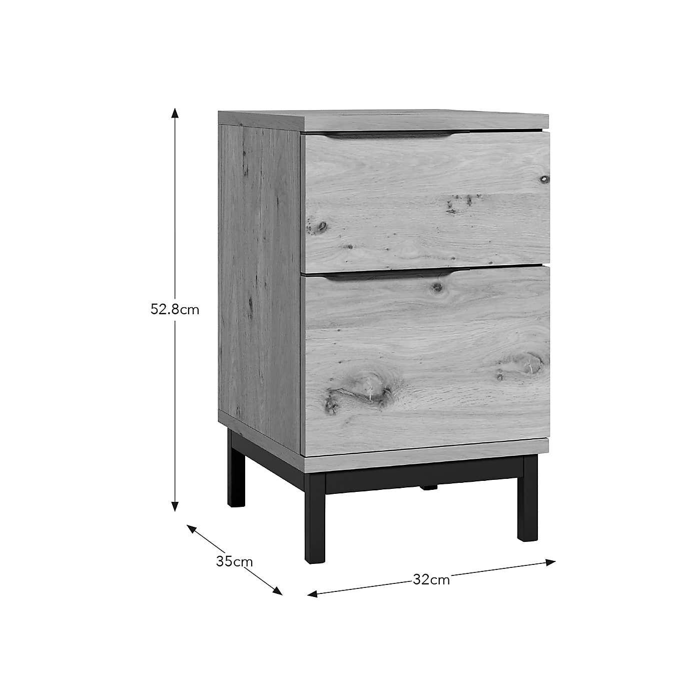Reynolds Slim Bedside Table