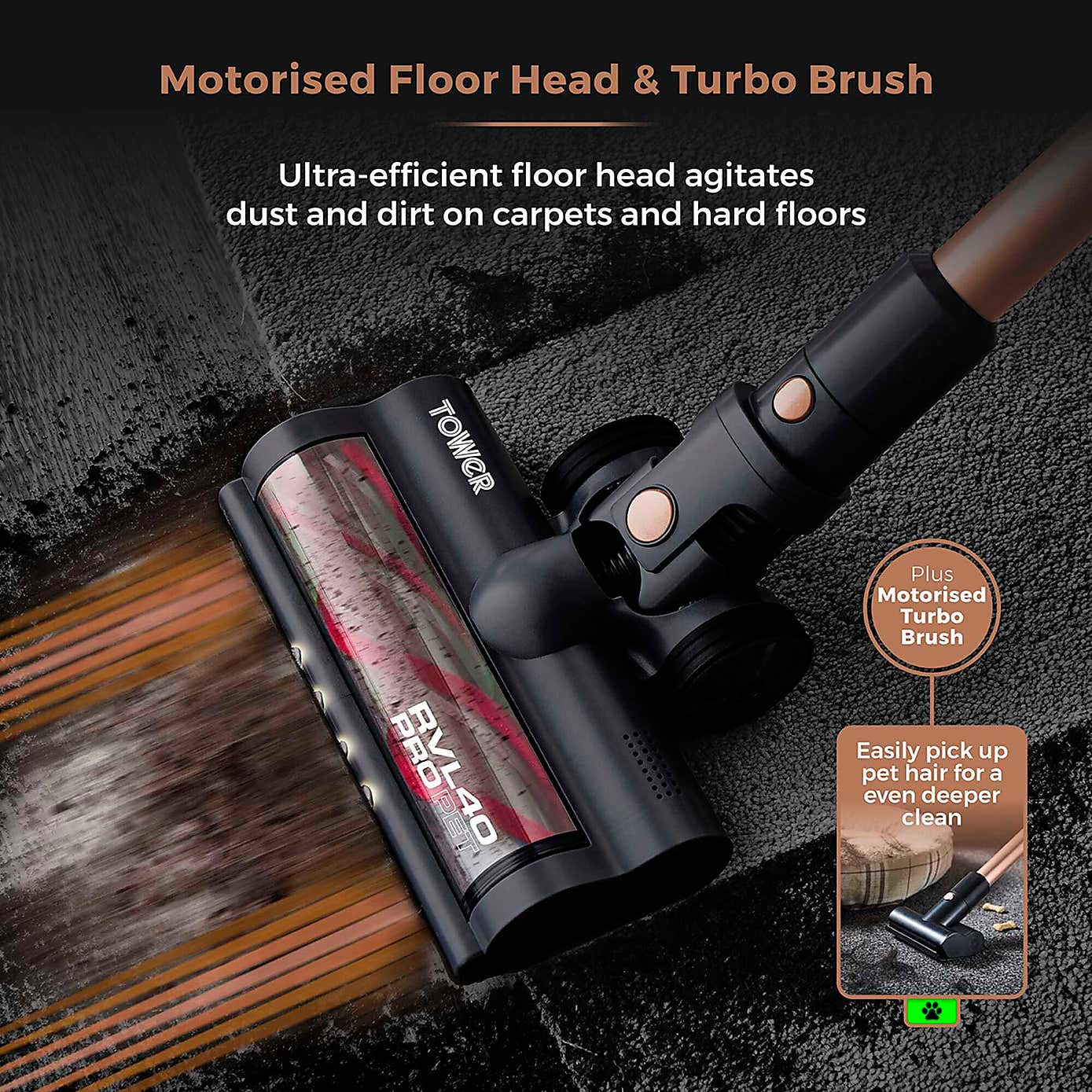 TOWER RVL40 Pro Pet Cordless Vacuum