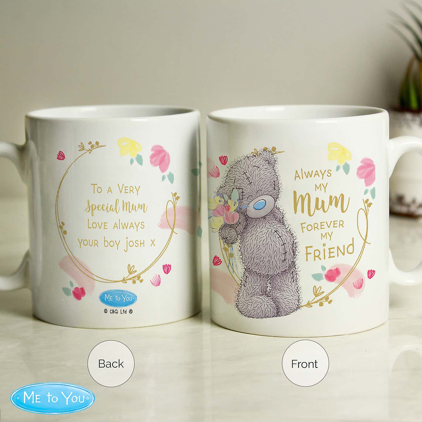 Personalised Me To You Forever My Friend Mug