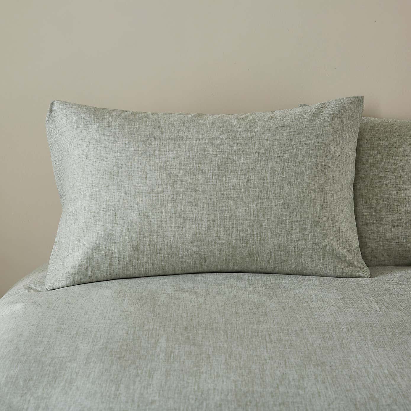 Supersoft Chambray Duvet Cover and Pillowcase Set