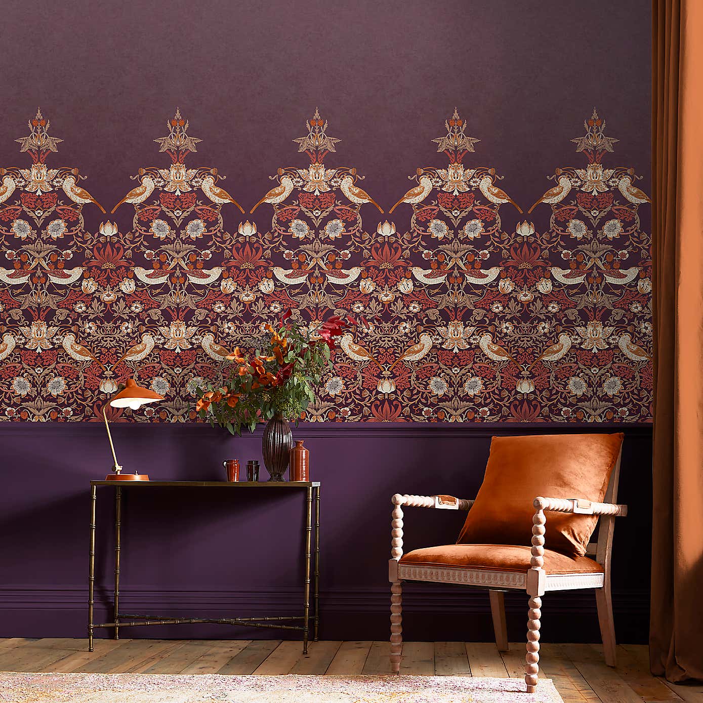 Strawberry Thief Mural