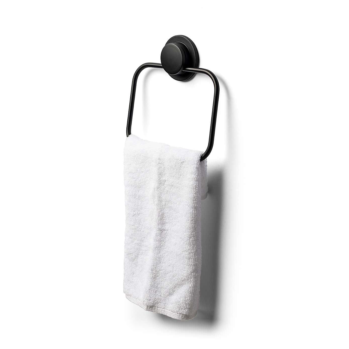 Croydex Stick-n-Lock Towel Rail
