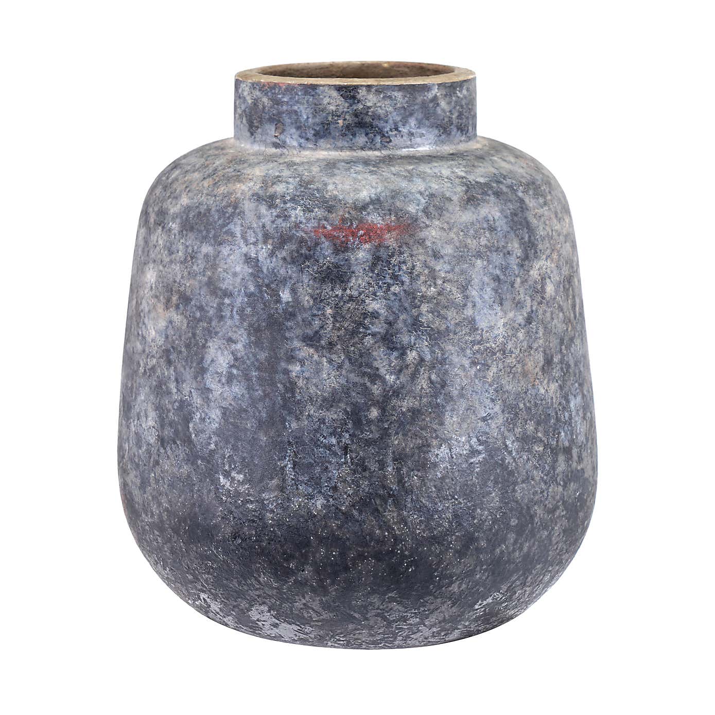Vulcan Grey Volcanic Stoneware Vase