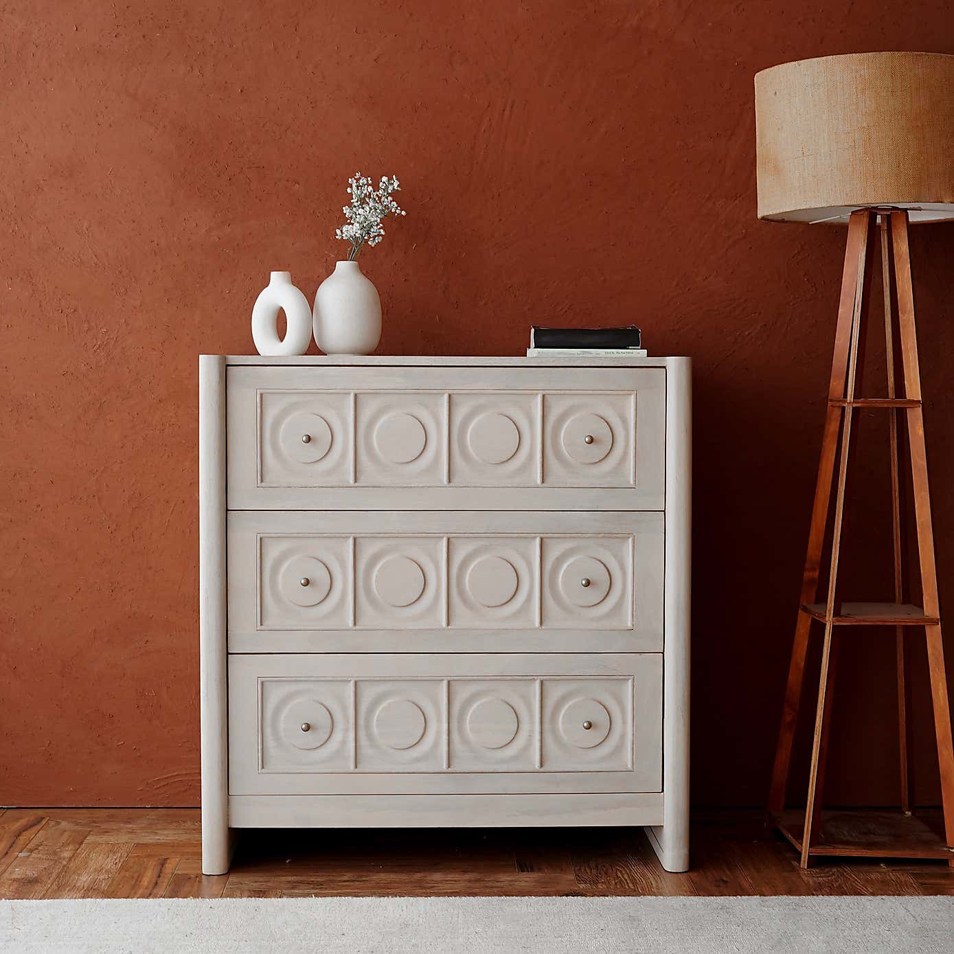 Theodore 3 Drawer Chest