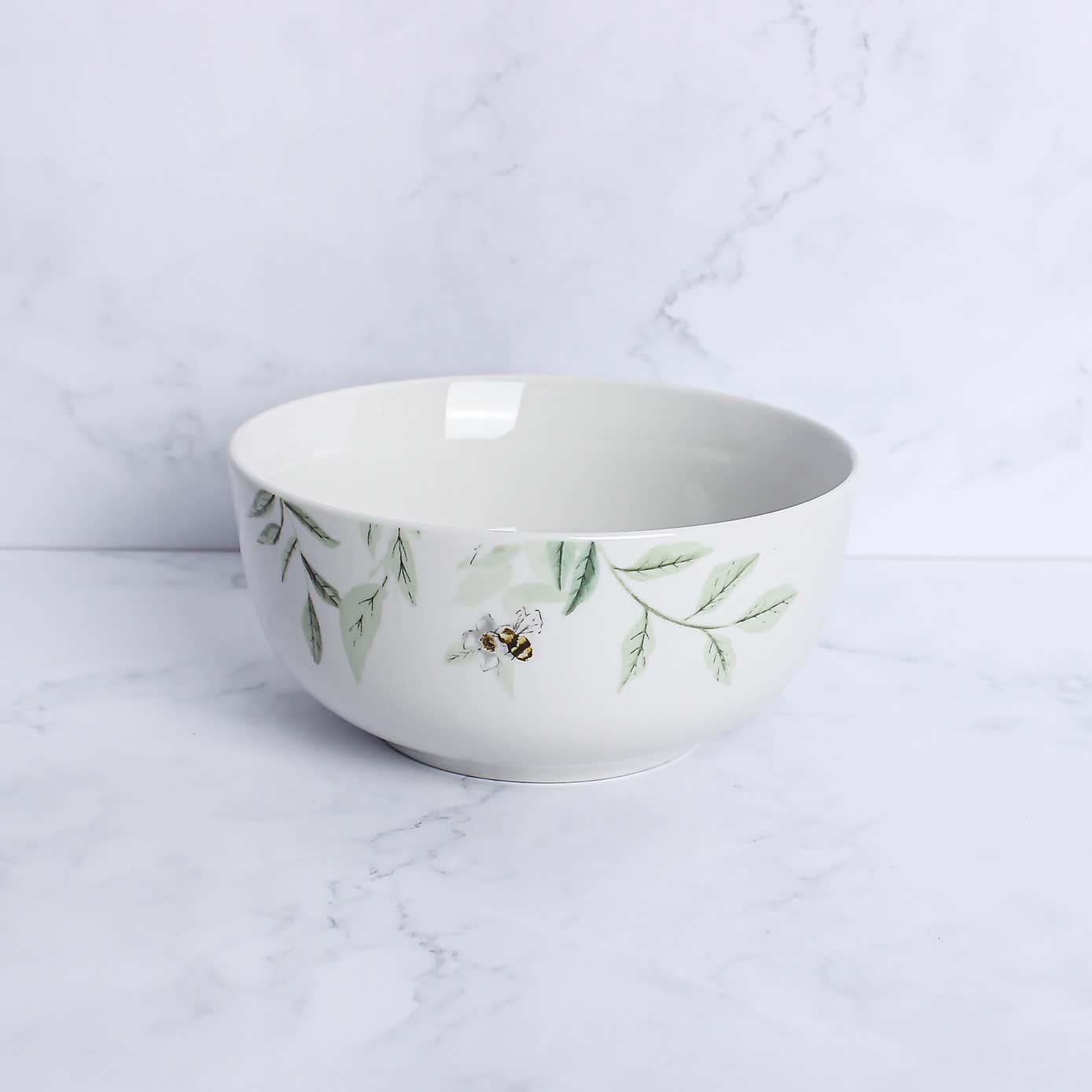 Willow Trail Sage Gloss Porcelain Cereal Bowl