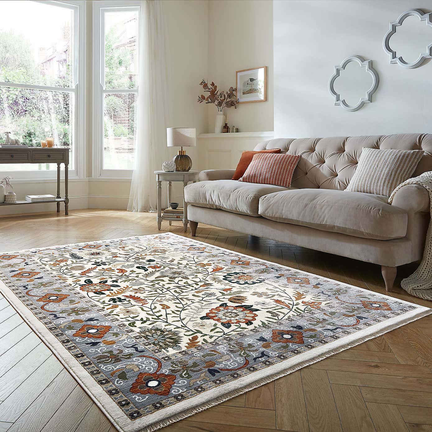 Delilah Floral Traditional Rug