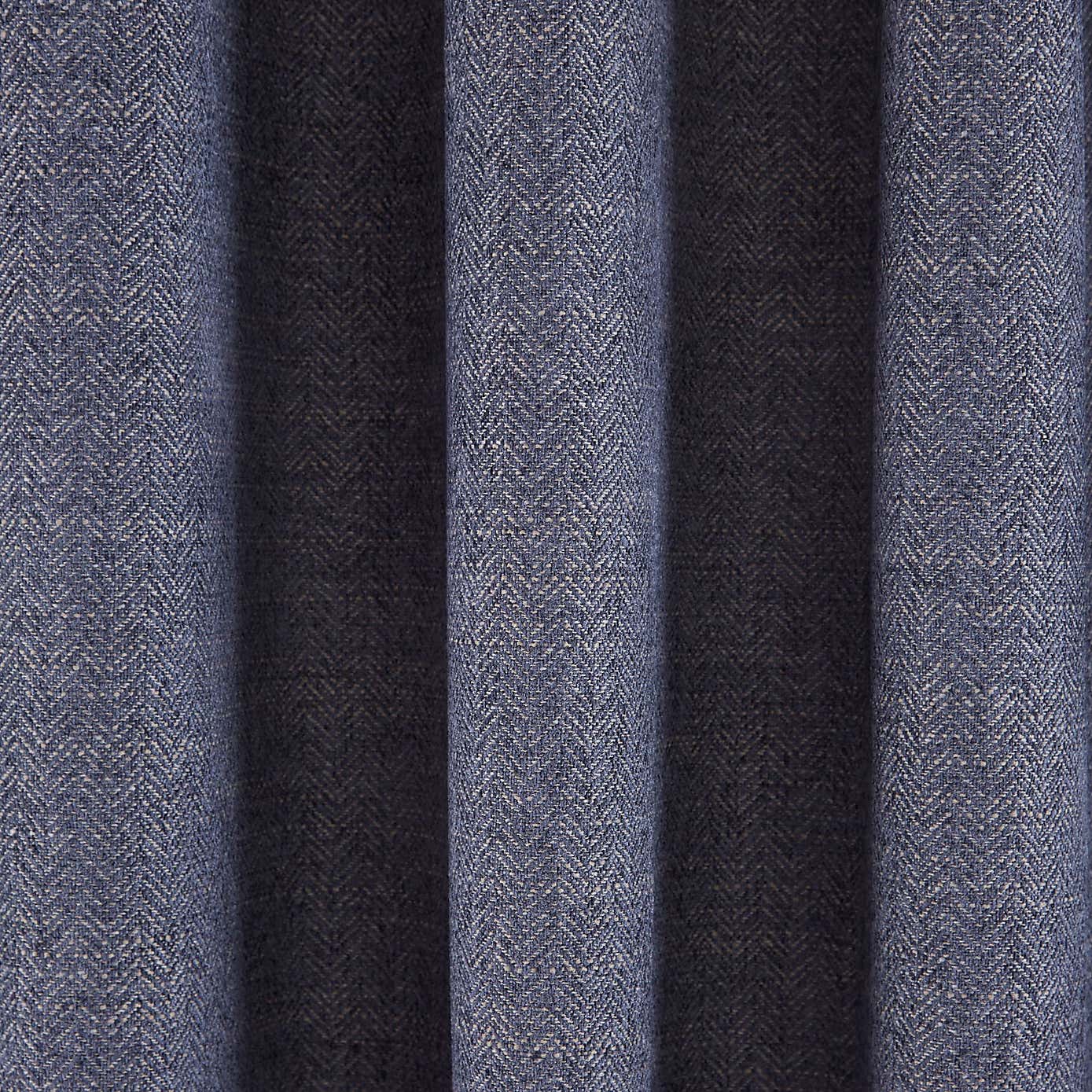 Churchgate Swithland Herringbone Eyelet Curtains