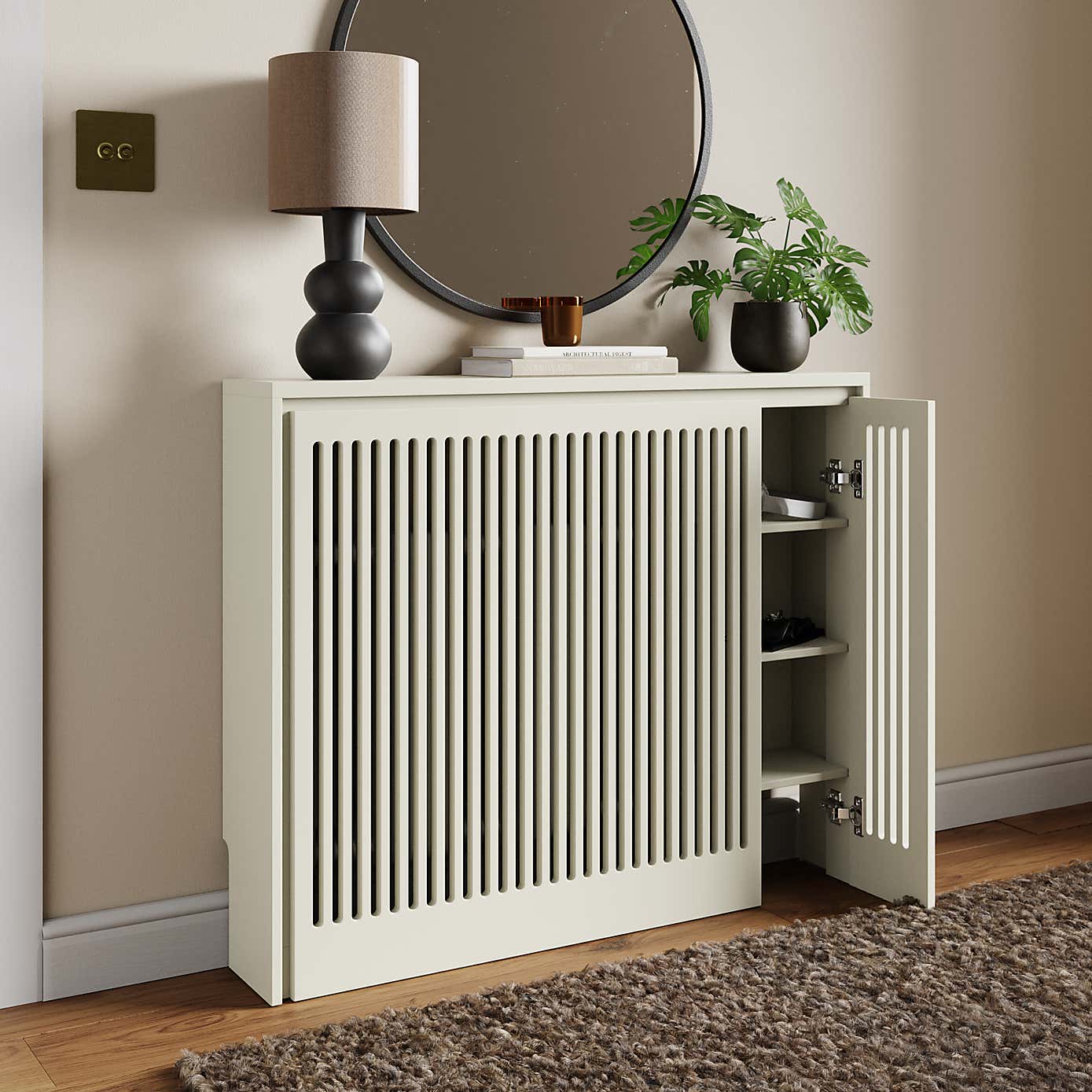 Mary Radiator Cover with Storage