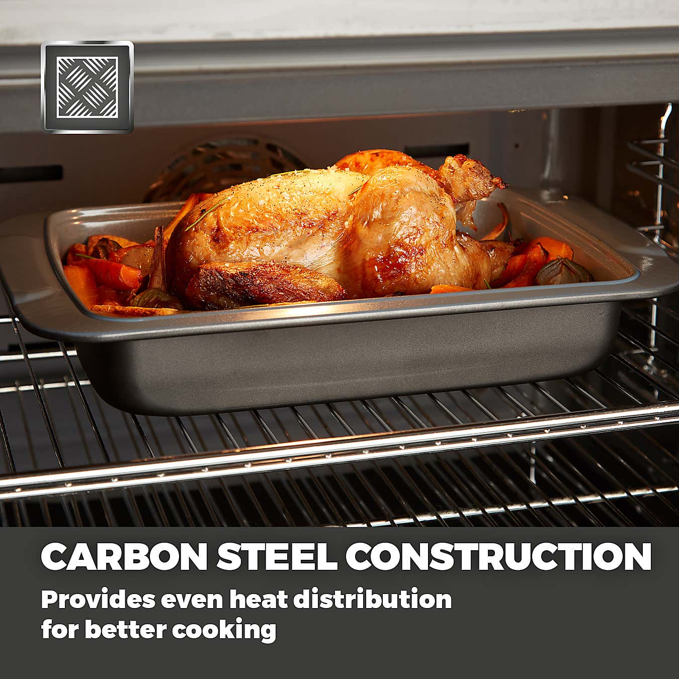 Tower Set of 2 Cerasure Non-Stick Roasting Trays