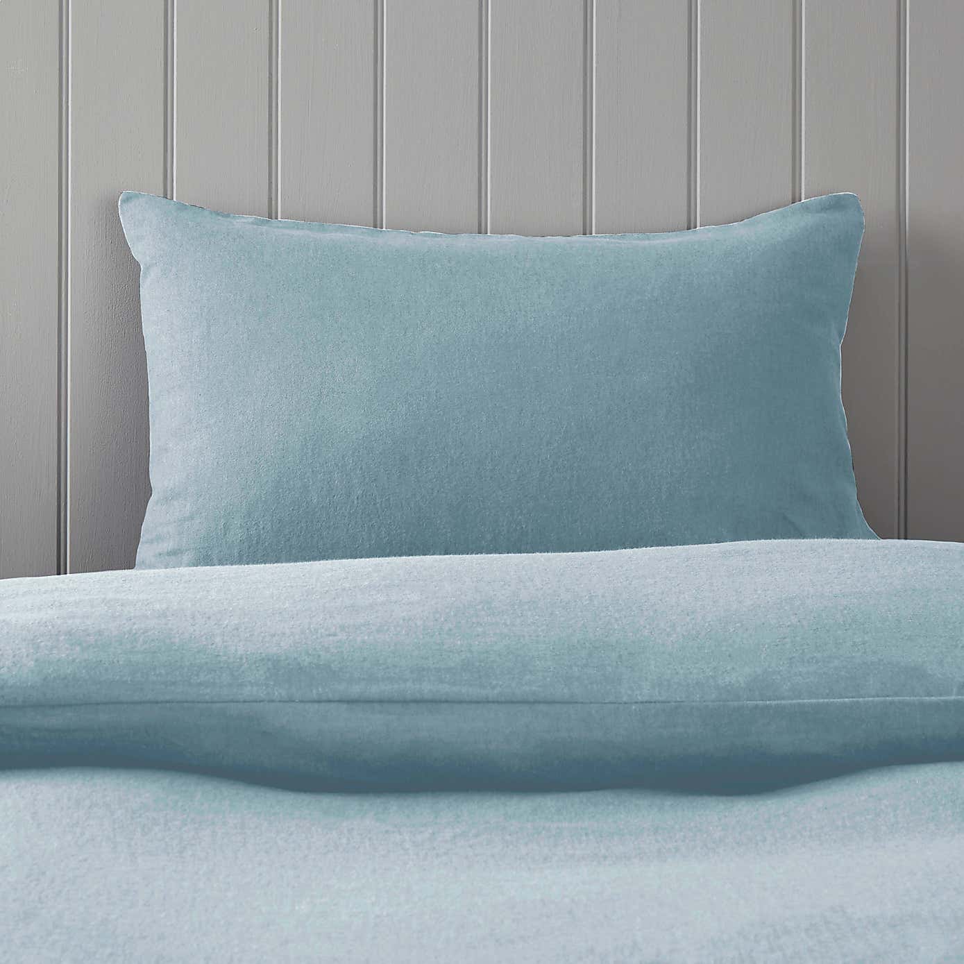 Soft & Cosy Brushed Cotton Standard Pillowcase Pair