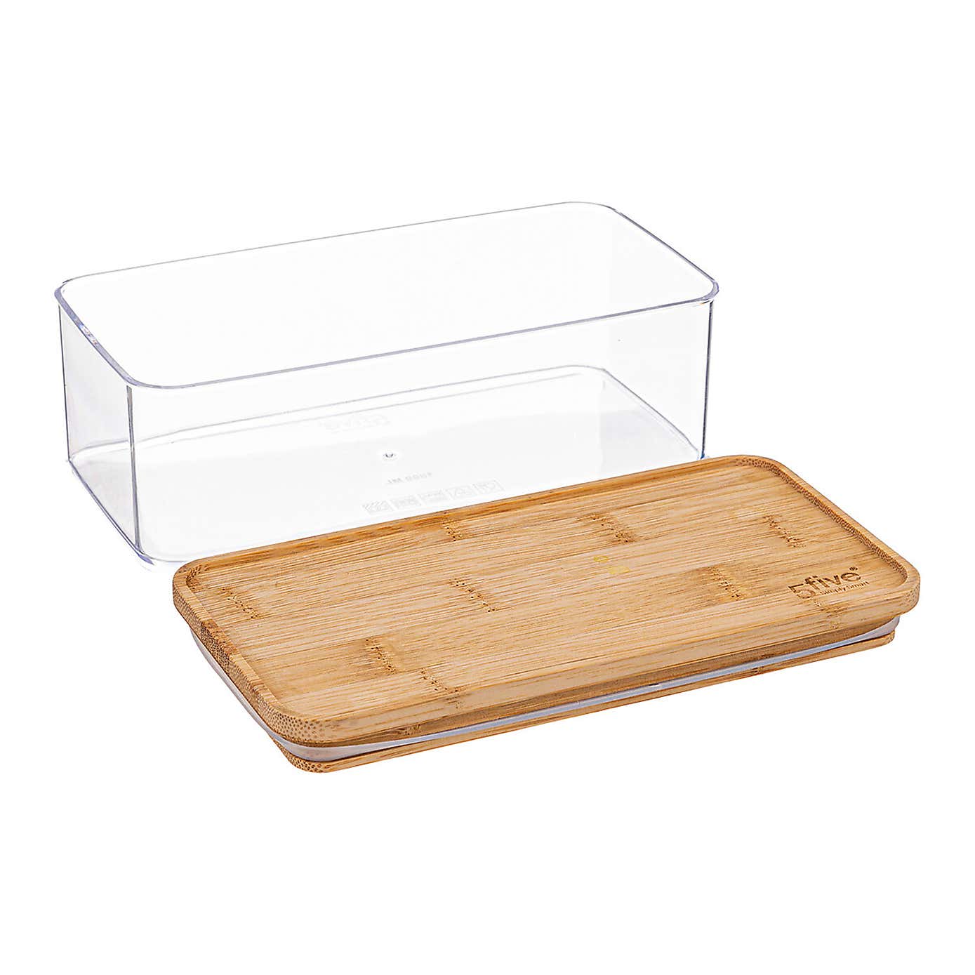 Set of 2 AirTight Rectangular Storage Boxes