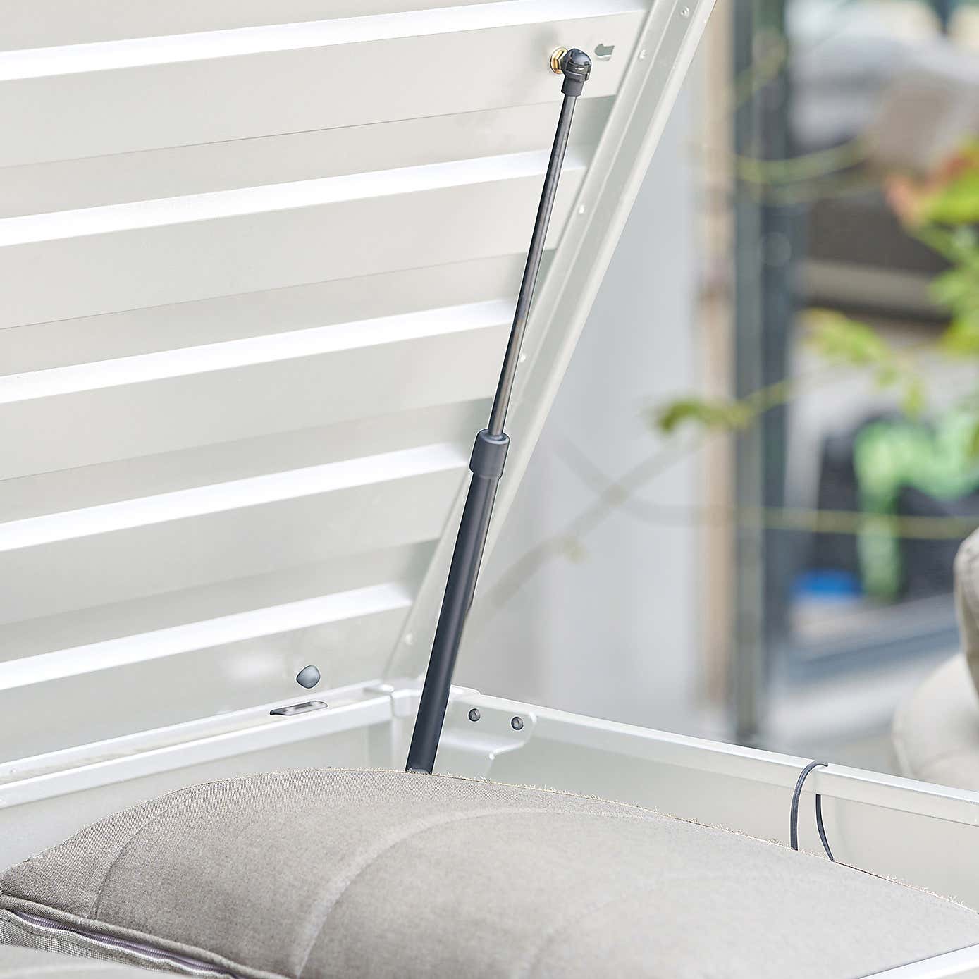 Pacific Lifestyle Rhode Island Large Galvanised Steel Cushion Box