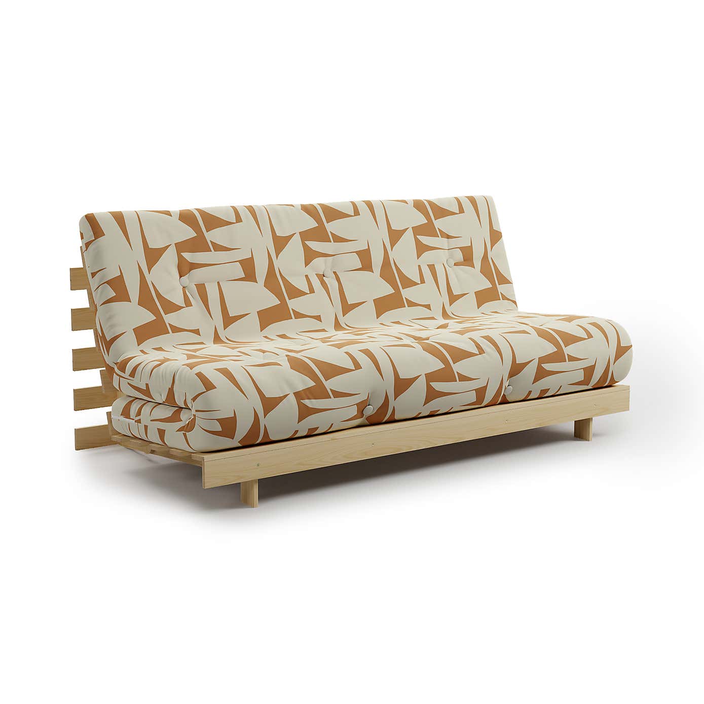 Mito Klipp Double Futon Natural Frame