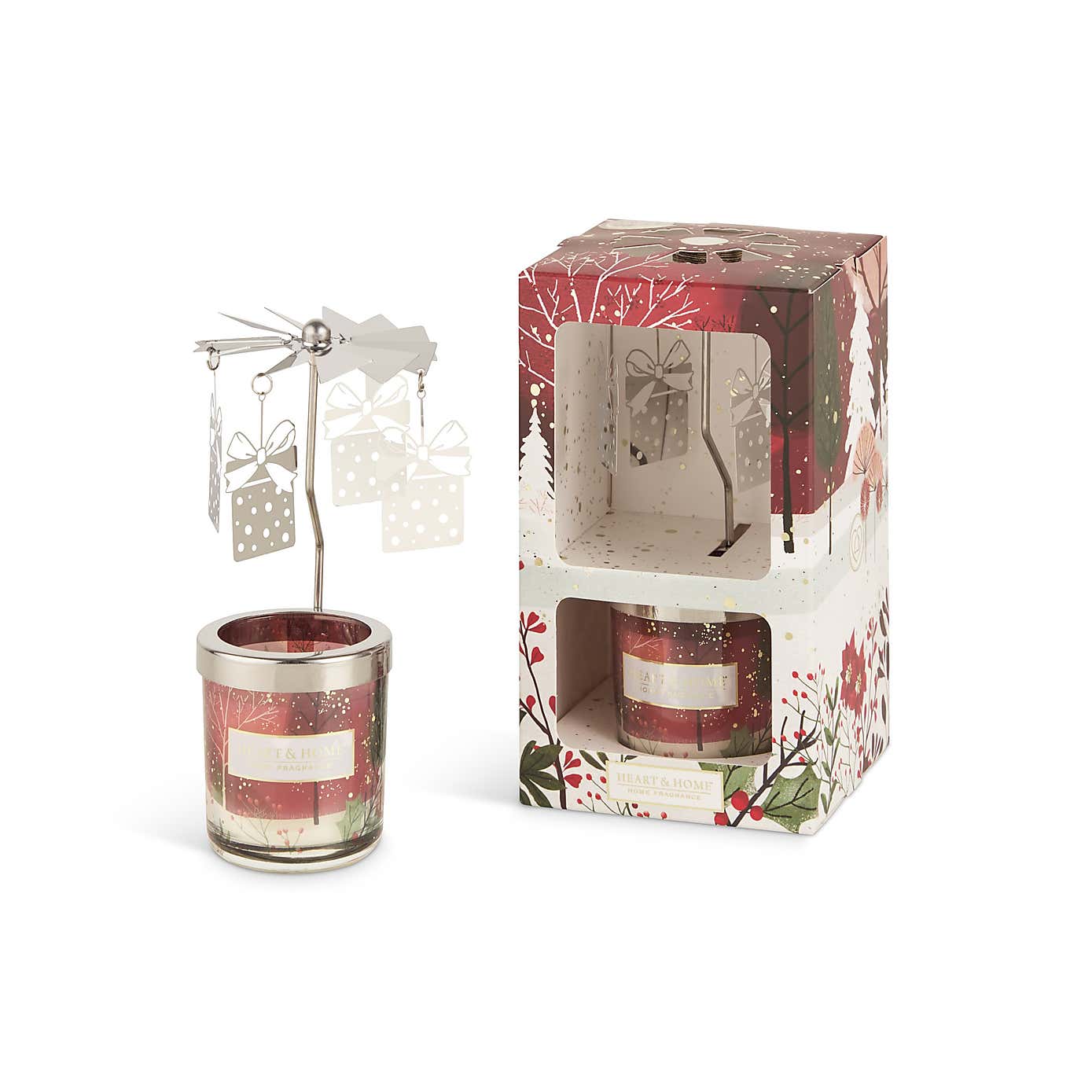 Heart and Home Mini Candle Carousel