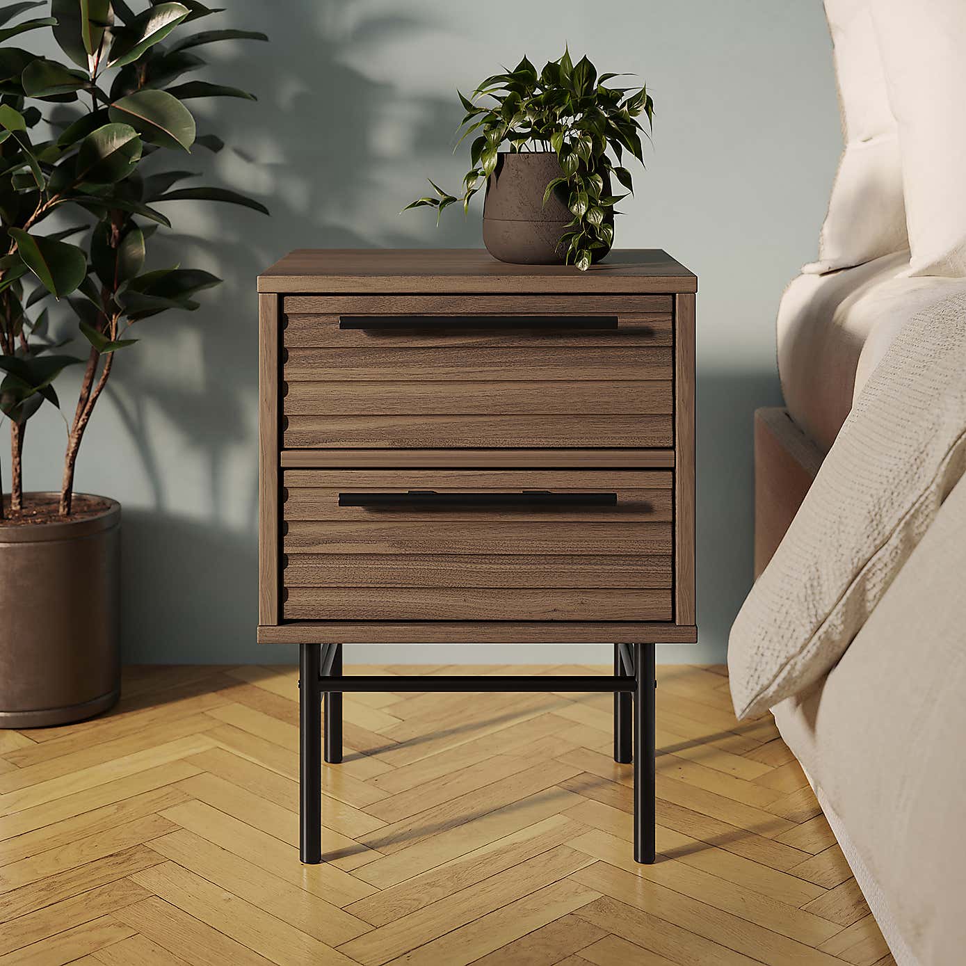 Bryant 2 Drawer Bedside