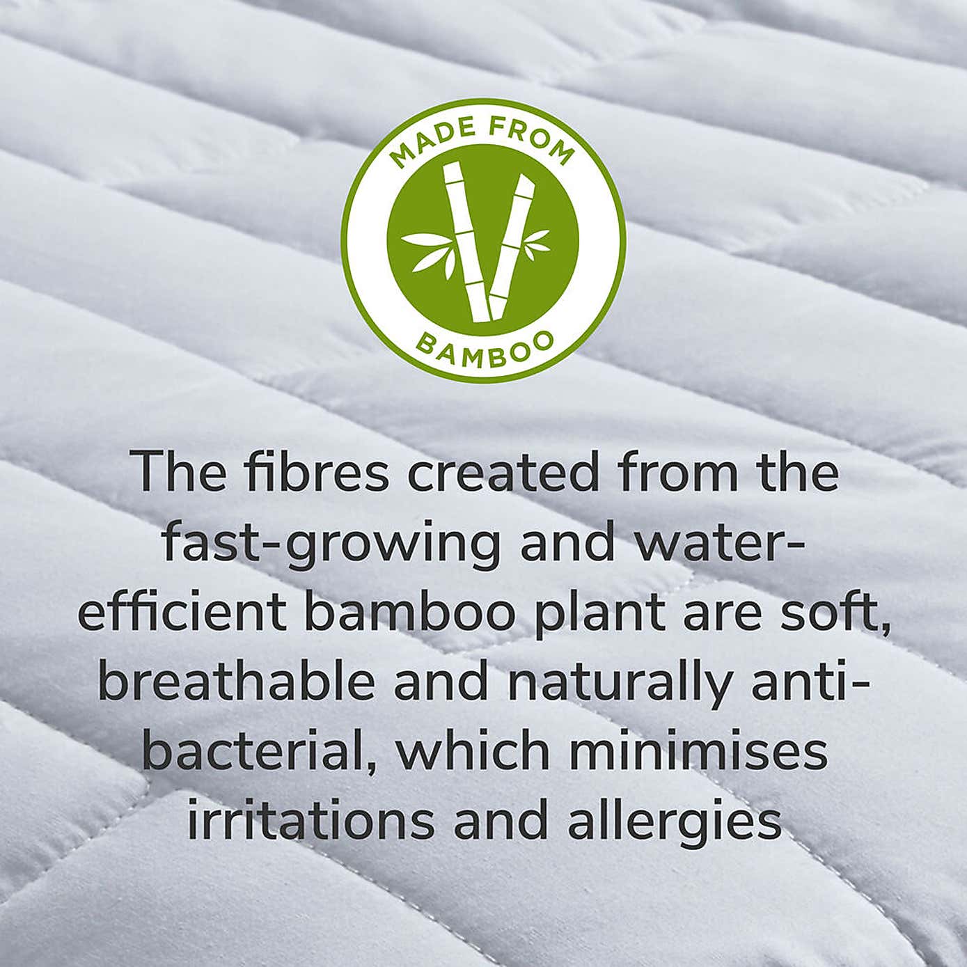 Panda Bamboo Cloud Anti-Allergy 10.5 Tog Duvet