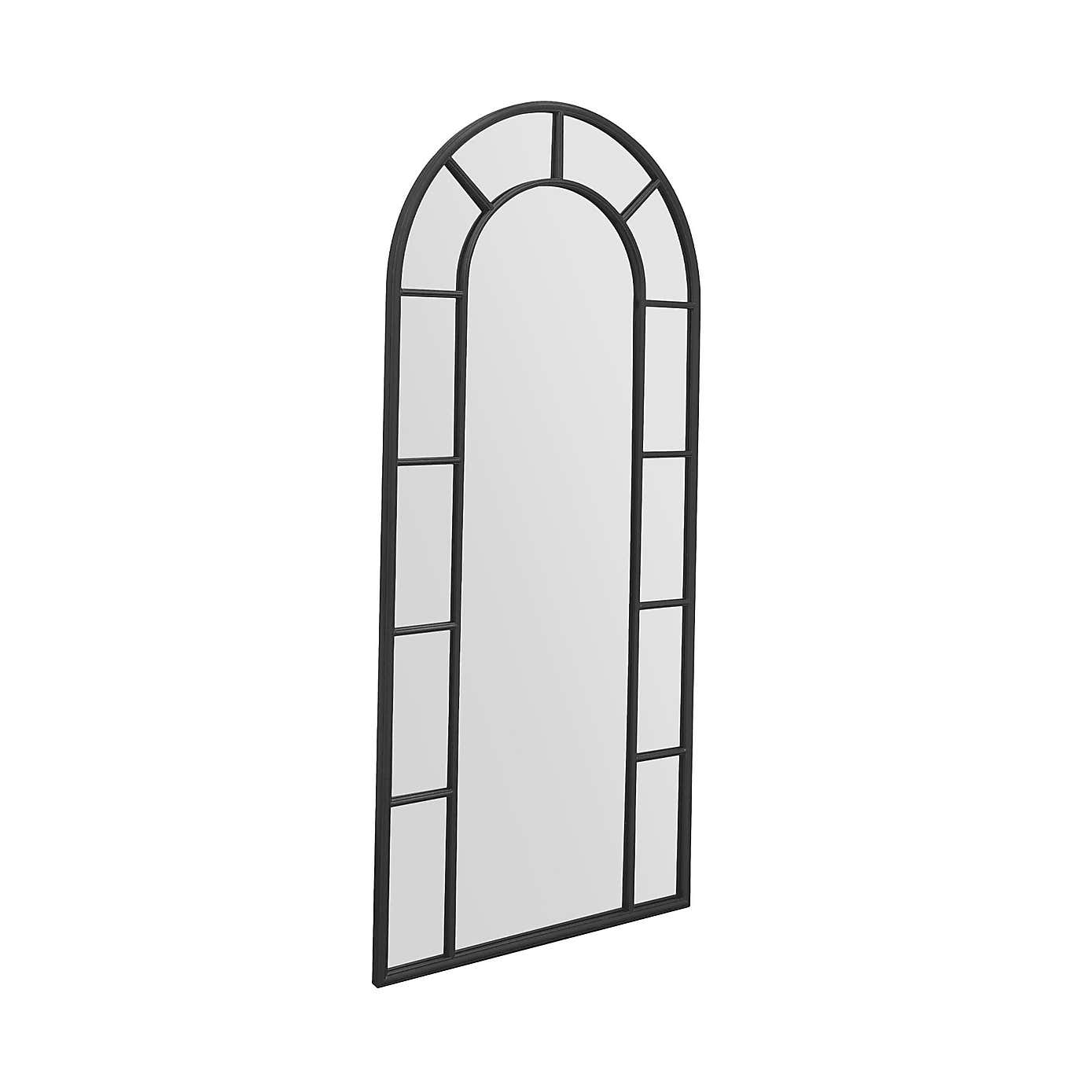 Arcus Denestra Arched Indoor Outdoor Full Length Wall Mirror