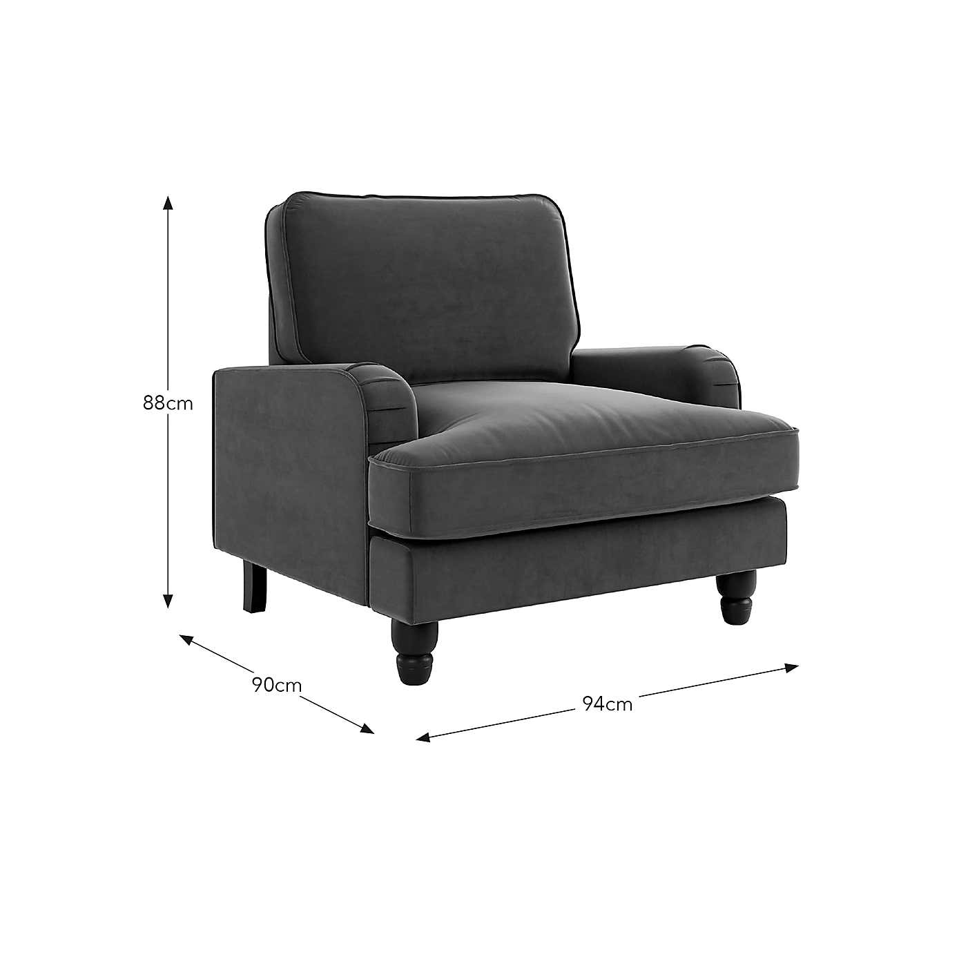 Beatrice Velvet Armchair