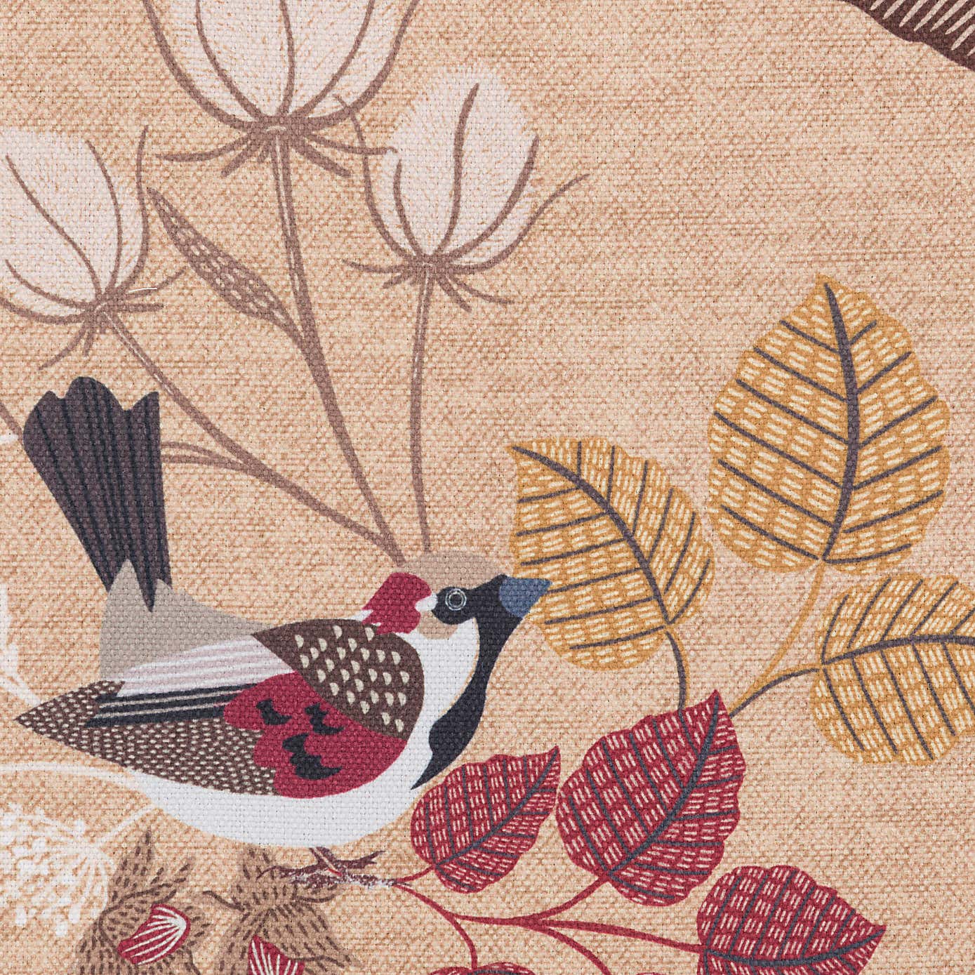 House Sparrow Blackout Ochre Roller Blind