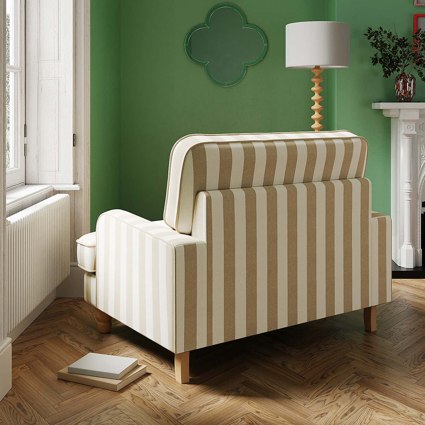 Woven Stripe Fabric Sample