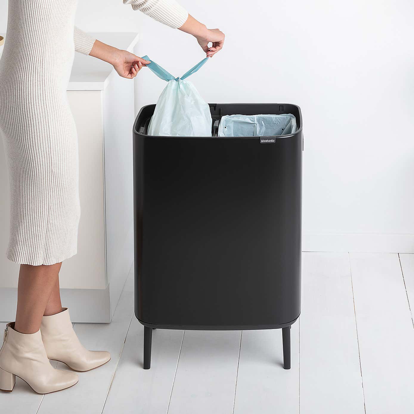 Brabantia Bo 2 x 30L Touch Bin Hi