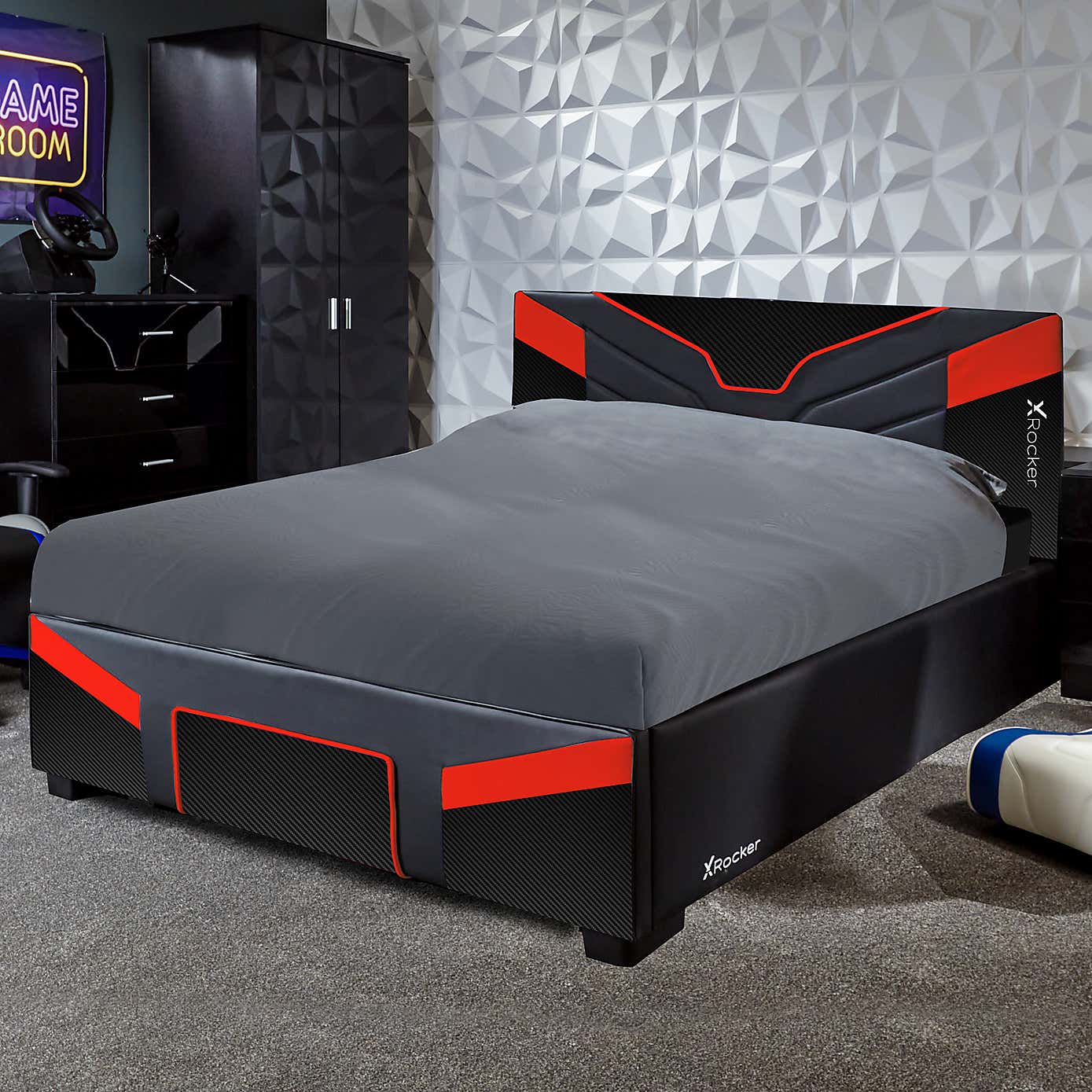 X Rocker Cerberus MKII Ottoman Bed