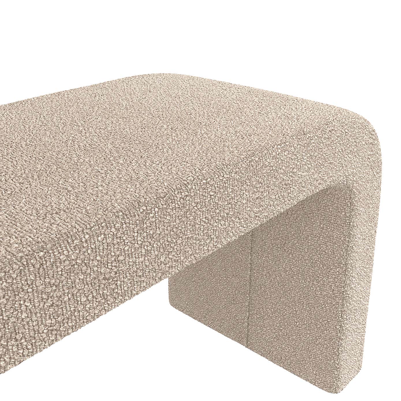 Ren Boucle Dining Bench