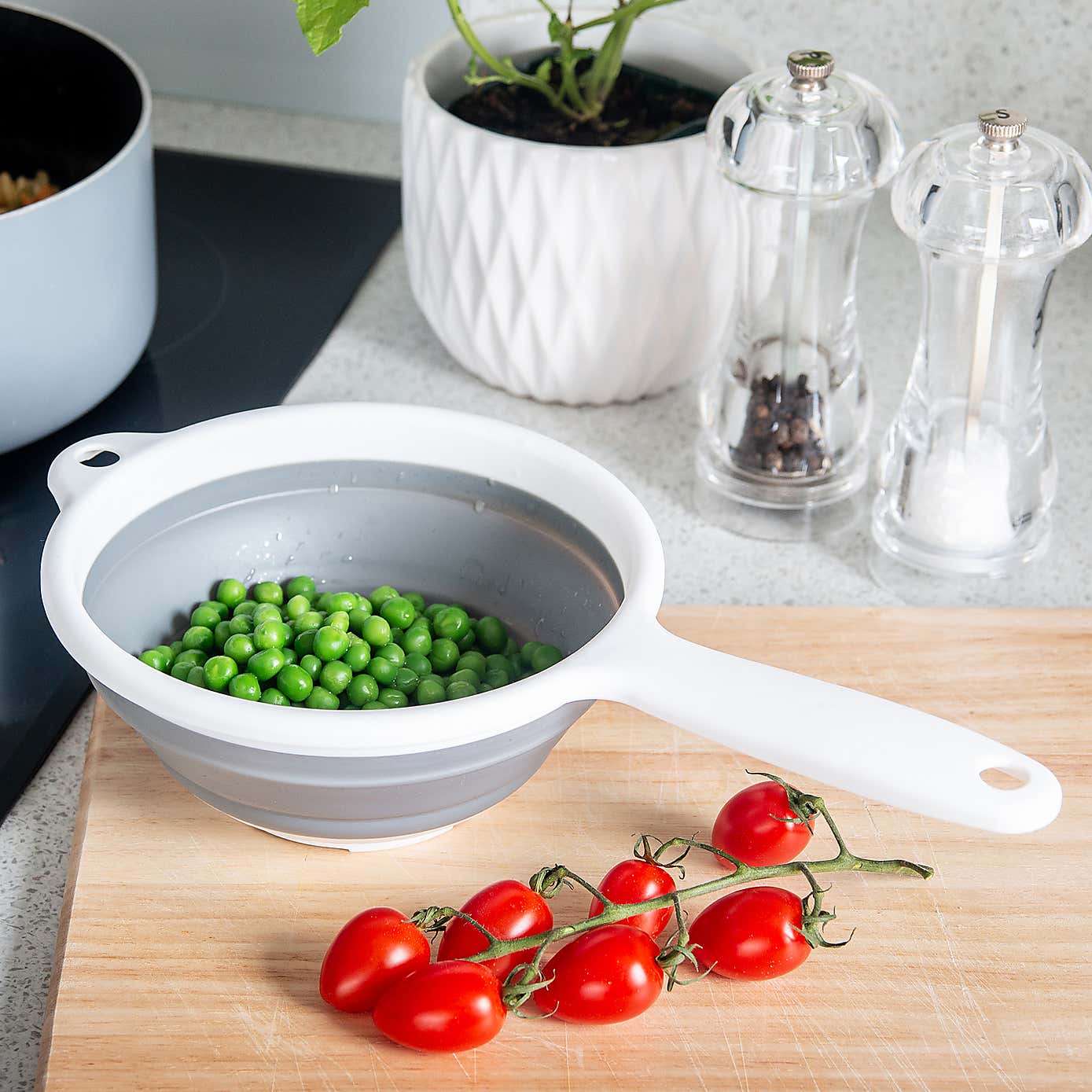 ADDIS Set of 2 Pop & Store Colanders