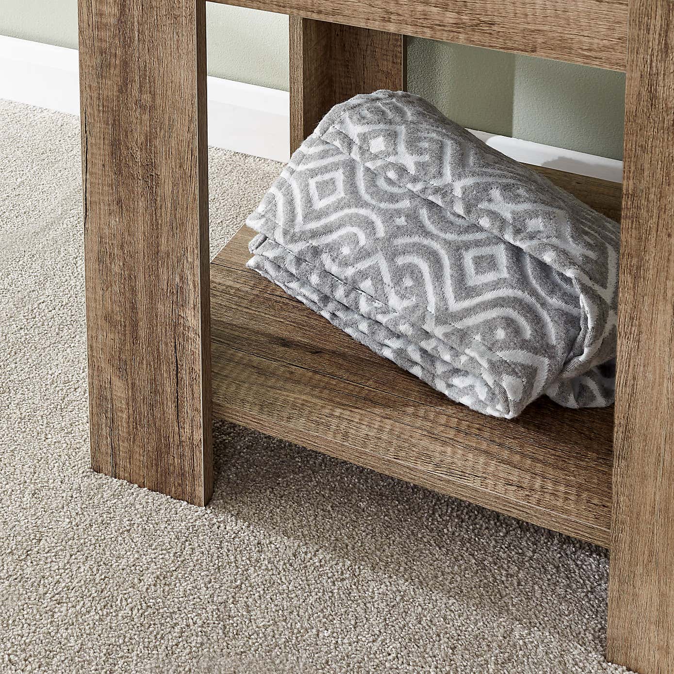 Canyon Oak Lamp Table