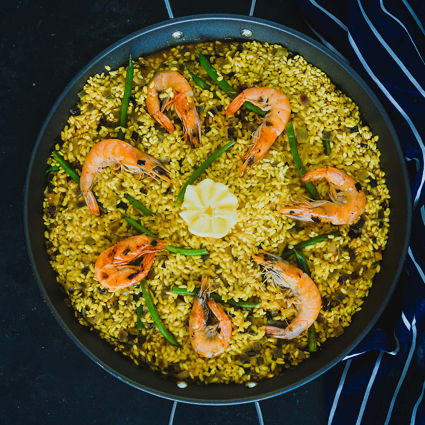 KitchenCraft World of Flavours Non-Stick Paella Pan 46cm