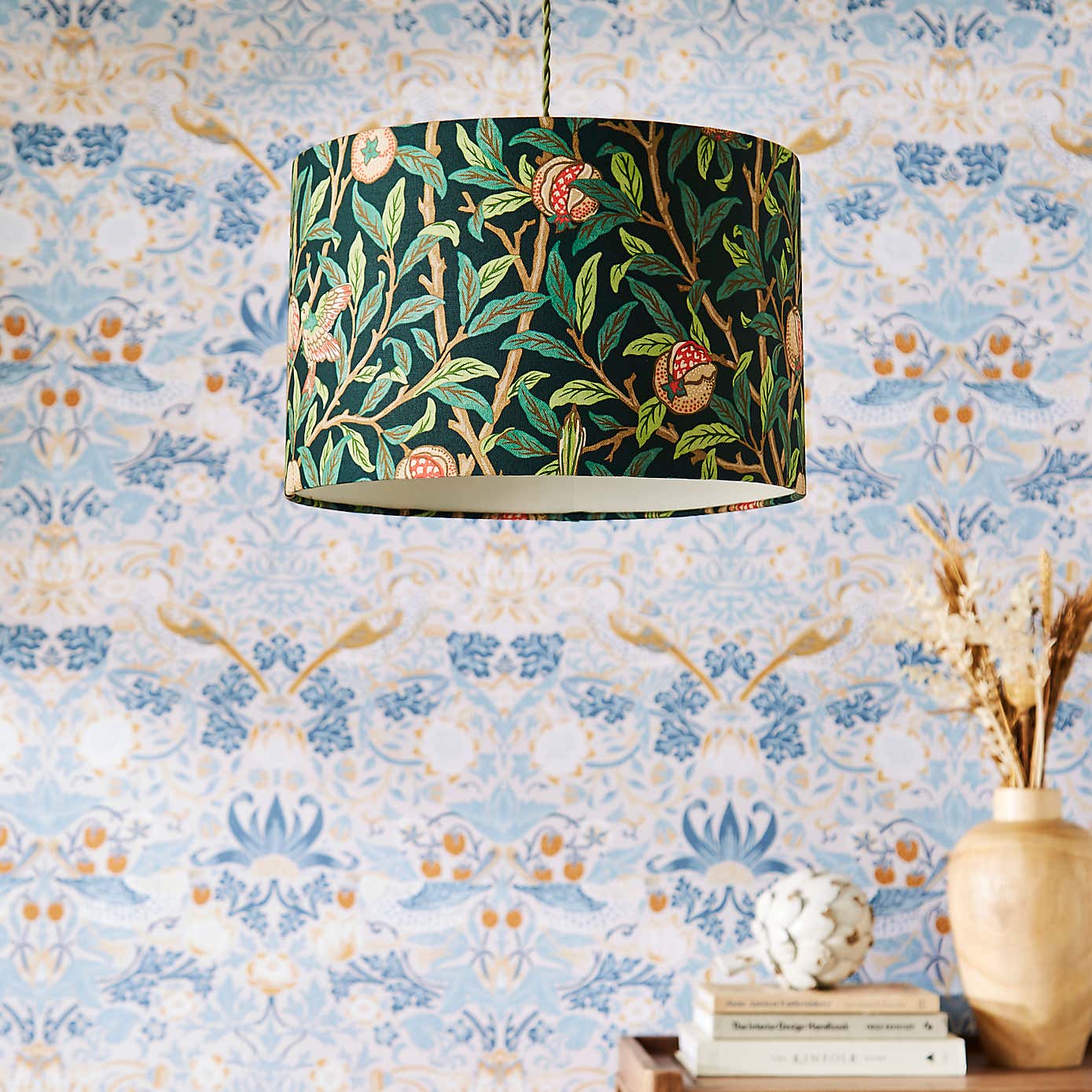 William Morris Bird Pomegranate Lamp Shade
